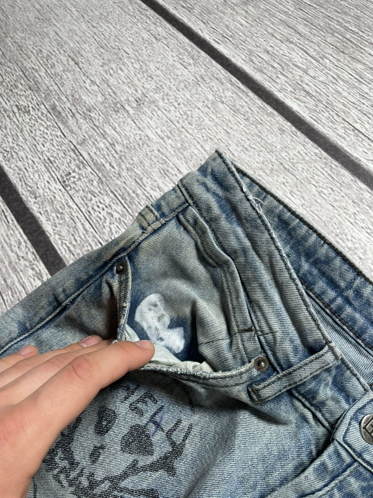 Ksubi Ksubi Van Wrinkle Nowhere Jeans Size US 30 / EU 46 - 6 Thumbnail
