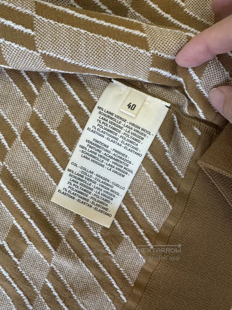 Other Hermes Caramel Color Double-Sided Cardigan Size XS / US 0-2 / IT 36-38 - 5 Thumbnail