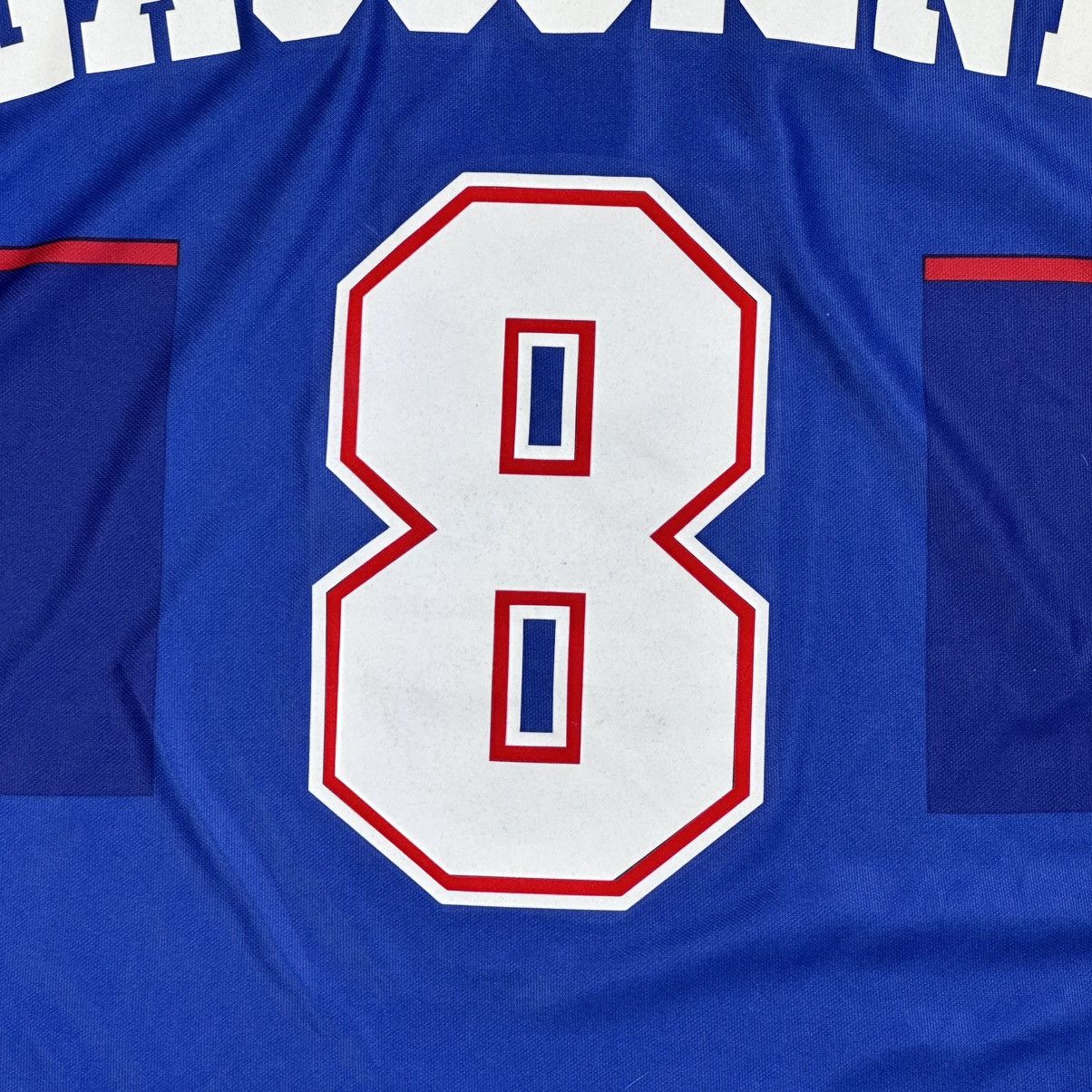Nike Glasgow Rangers 1997 1999 Home Football Shirt #8 Gascoigne Size US L / EU 52-54 / 3 - 4 Thumbnail