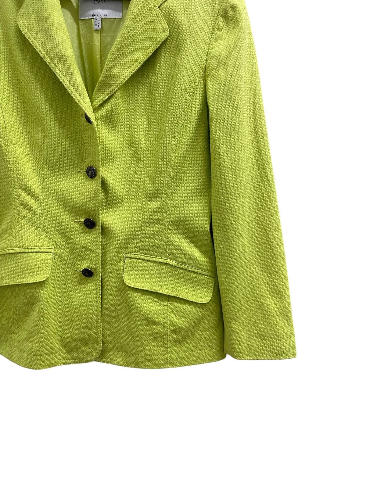 Moschino Moschino Light Green Buttons Blazer Size XS / US 0-2 / IT 36-38 - 4 Thumbnail