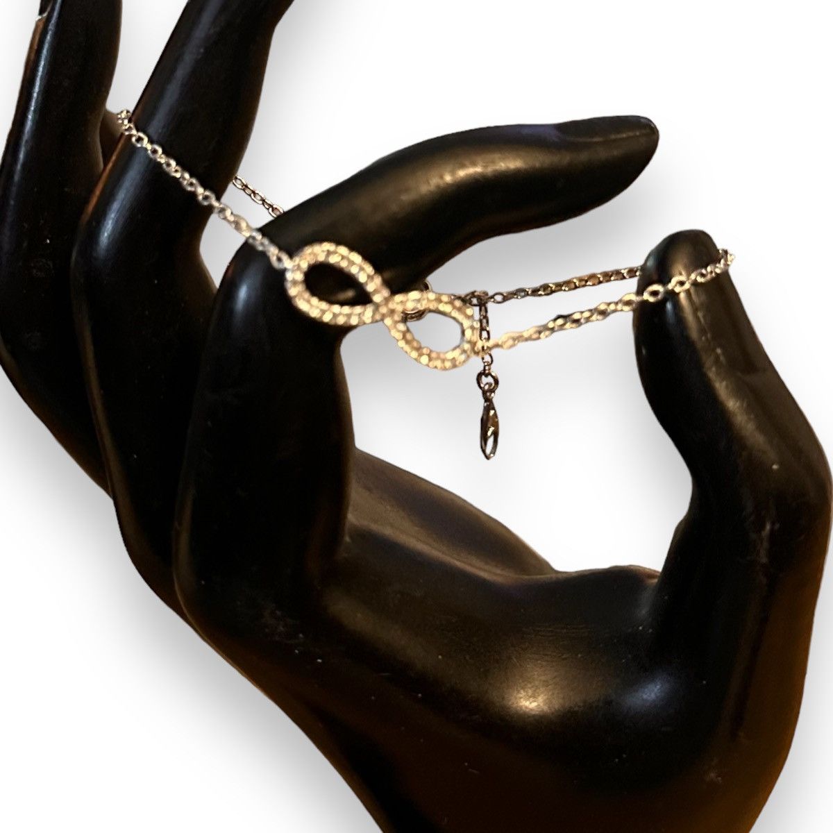 Other Napier dainty rhinestone infinity bracelet Size ONE SIZE - 2 Thumbnail