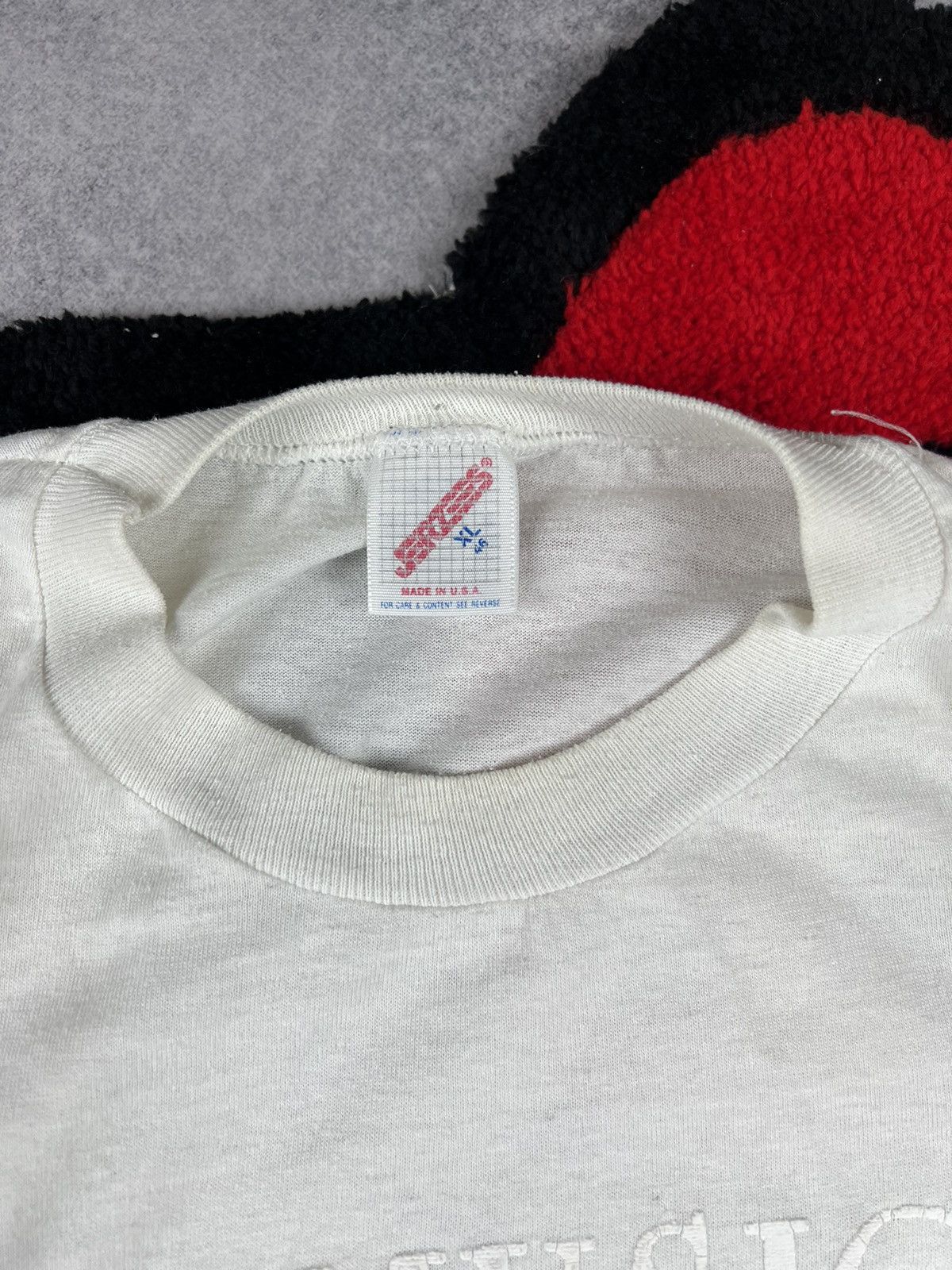 Band Tees Vintage New York Music 1987 Single Stitch Y2K Tee Shirt Size US XL / EU 56 / 4 - 8 Thumbnail