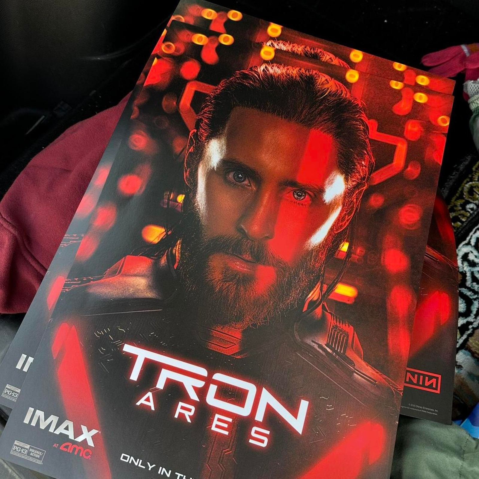 Other 2025 Tron Ares Jared Leto Nine Inch Nails AMC Movie Poster Size ONE SIZE - 2 Thumbnail