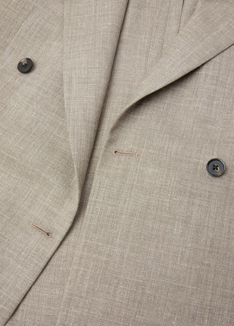 Loro Piana o1srvl11e0526 FAP3402 Everton Jacket in Beige Size US S / EU 44-46 / 1 - 9 Thumbnail