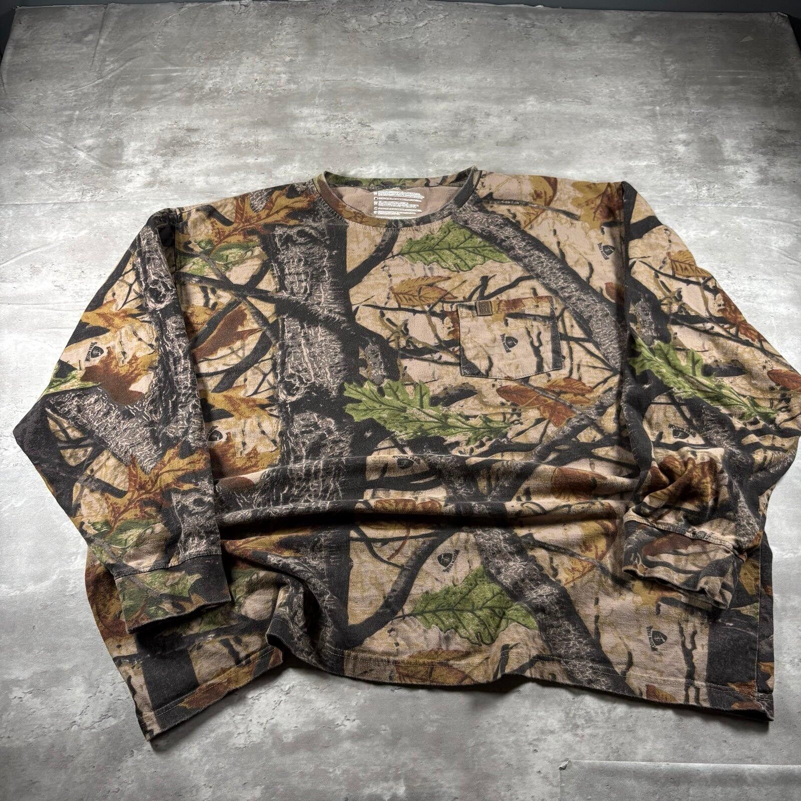 Mossy Oaks Vintage heavyweight real tree camo long sleeve Size US XL / EU 56 / 4 - 3 Thumbnail