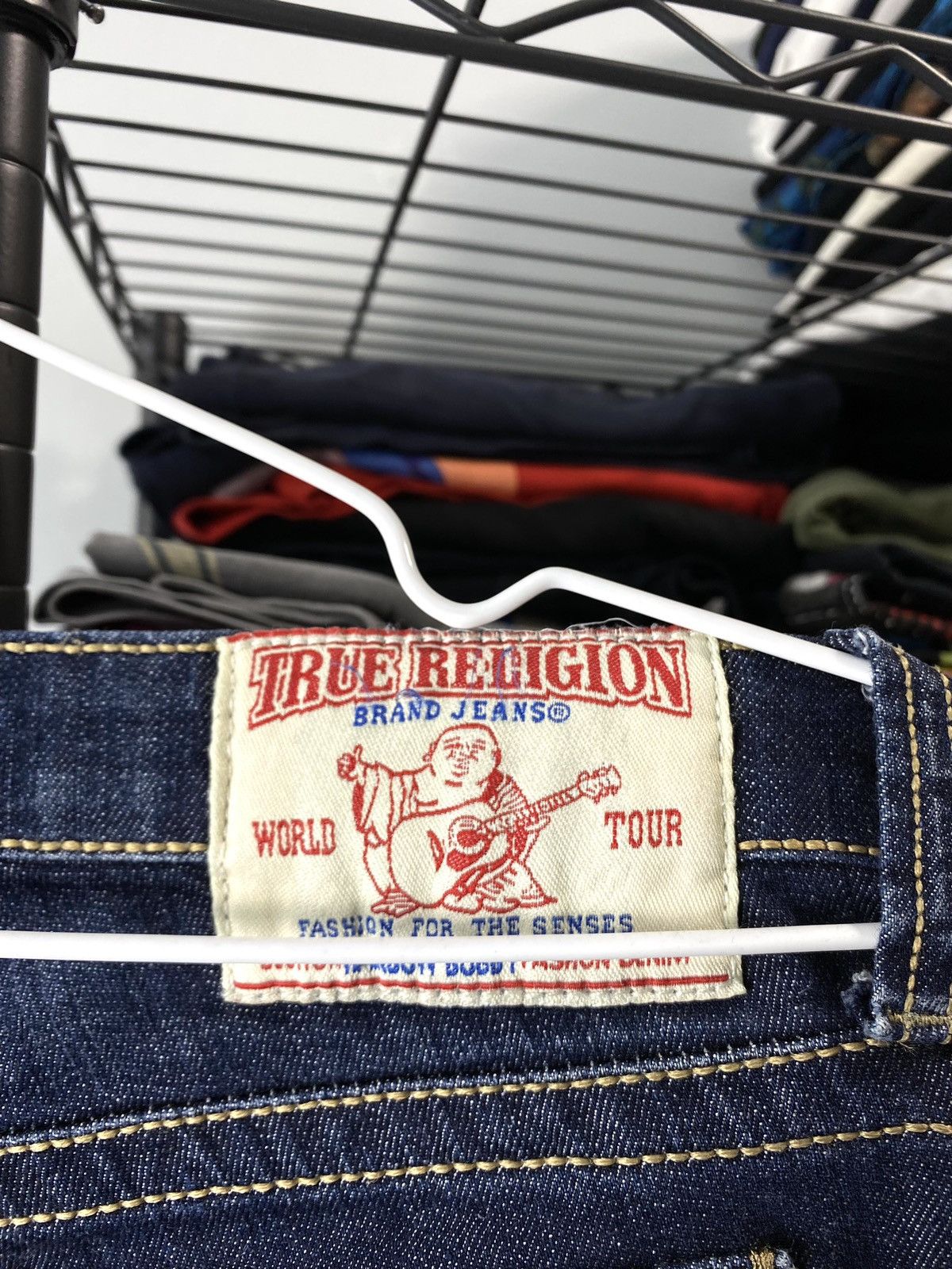Other 90’s Vintage True Religion Made In USA Blue Denim Pants Size 28" / US 6 / IT 42 - 12 Thumbnail