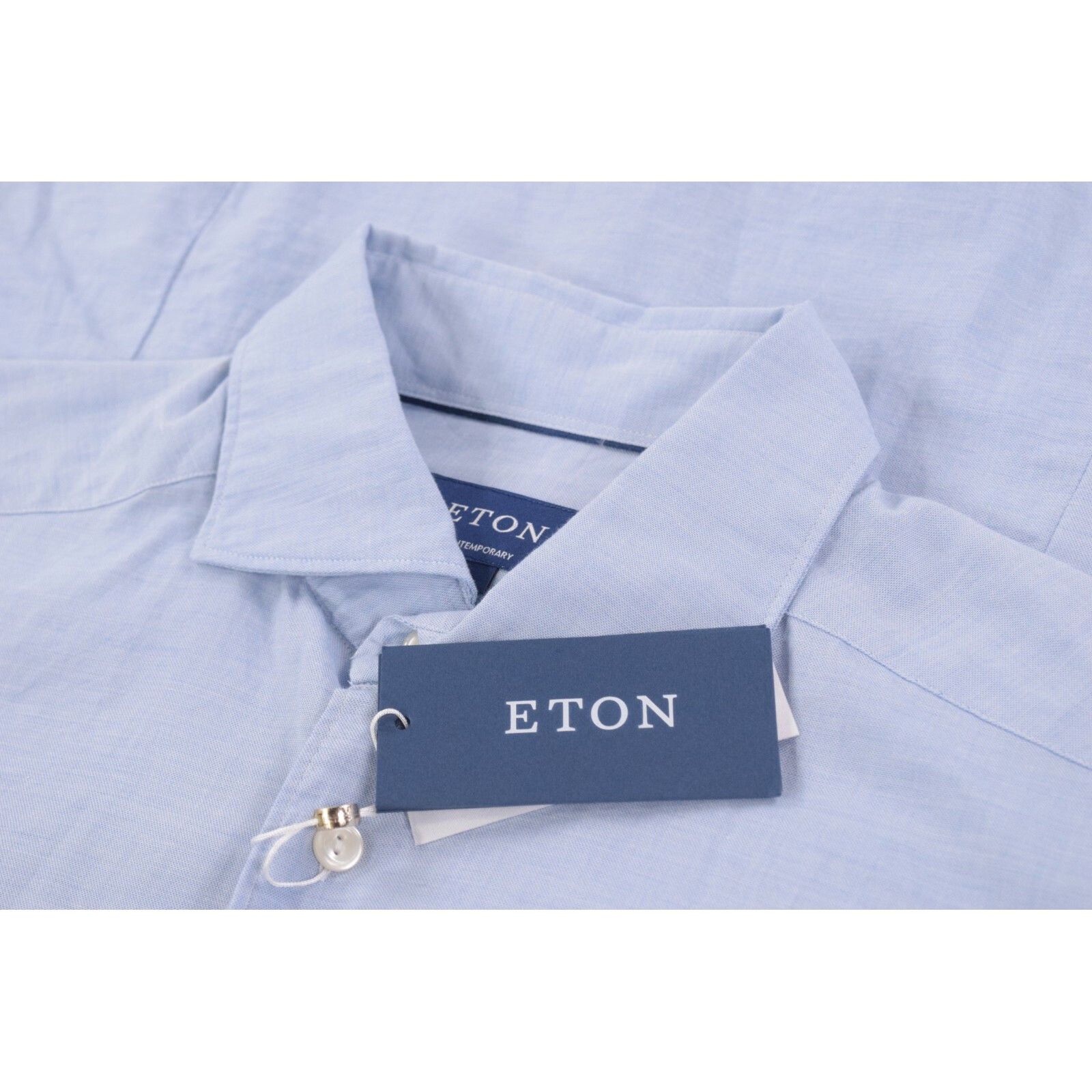 Eton Eton New with tags Shirt Size L US In Blue Size US L / EU 52-54 / 3 - 1 Thumbnail