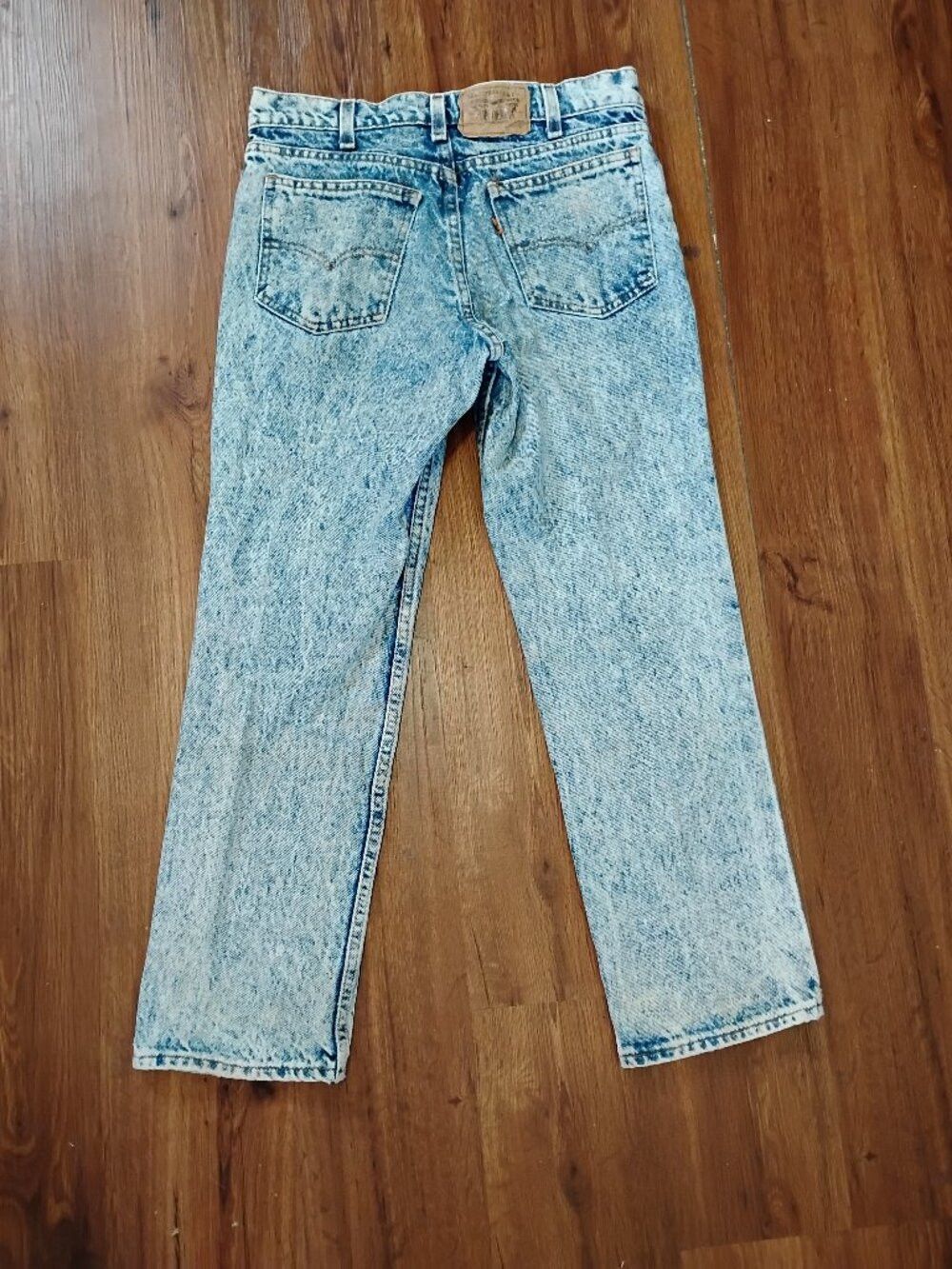 Levi's Vintage Levi's Acid Wash Denim Jeans Orange Tab Size US 31 - 4 Thumbnail