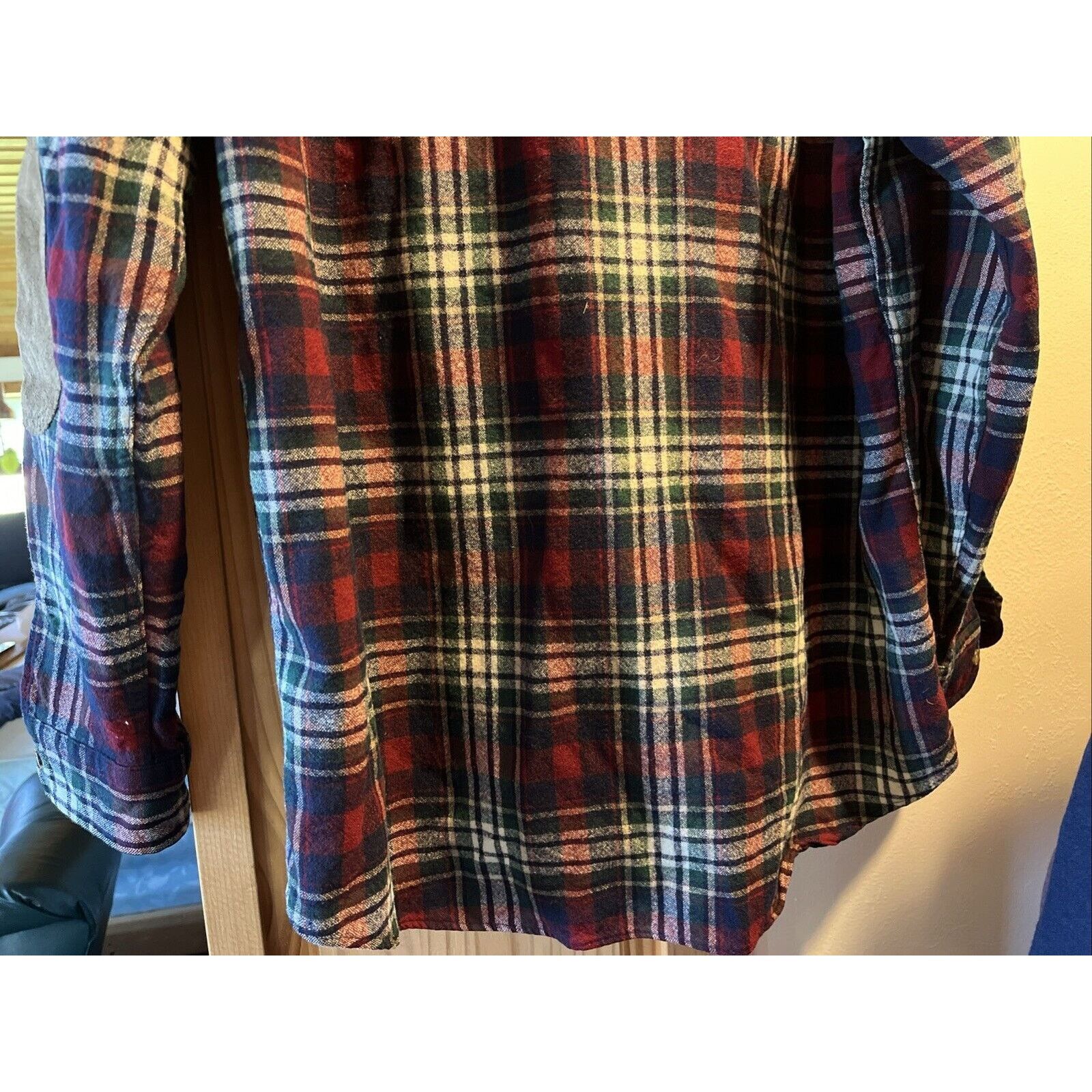 Pendleton Pendleton Men's Shirt L Red Plaid Button Wool Outdoor Travel Size US L / EU 52-54 / 3 - 11 Thumbnail