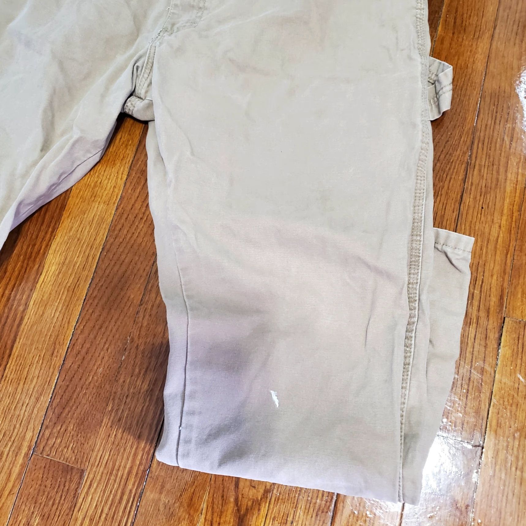 Wrangler VINTAGE Wrangler Carpenter Pants Mens 38x30 Brown Distressed 5-Pocket Utility Workwear Jeans Pants Mens Regular Brown Wrangler Logo Grunge 90s Size US 38 / EU 54 - 6 Thumbnail
