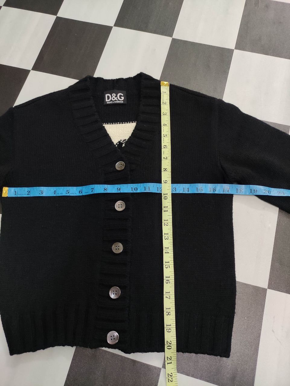 Dolce & Gabbana Dolce & Gabbana Spell Out Knit Jacket Size S / US 4 / IT 40 - 7 Thumbnail