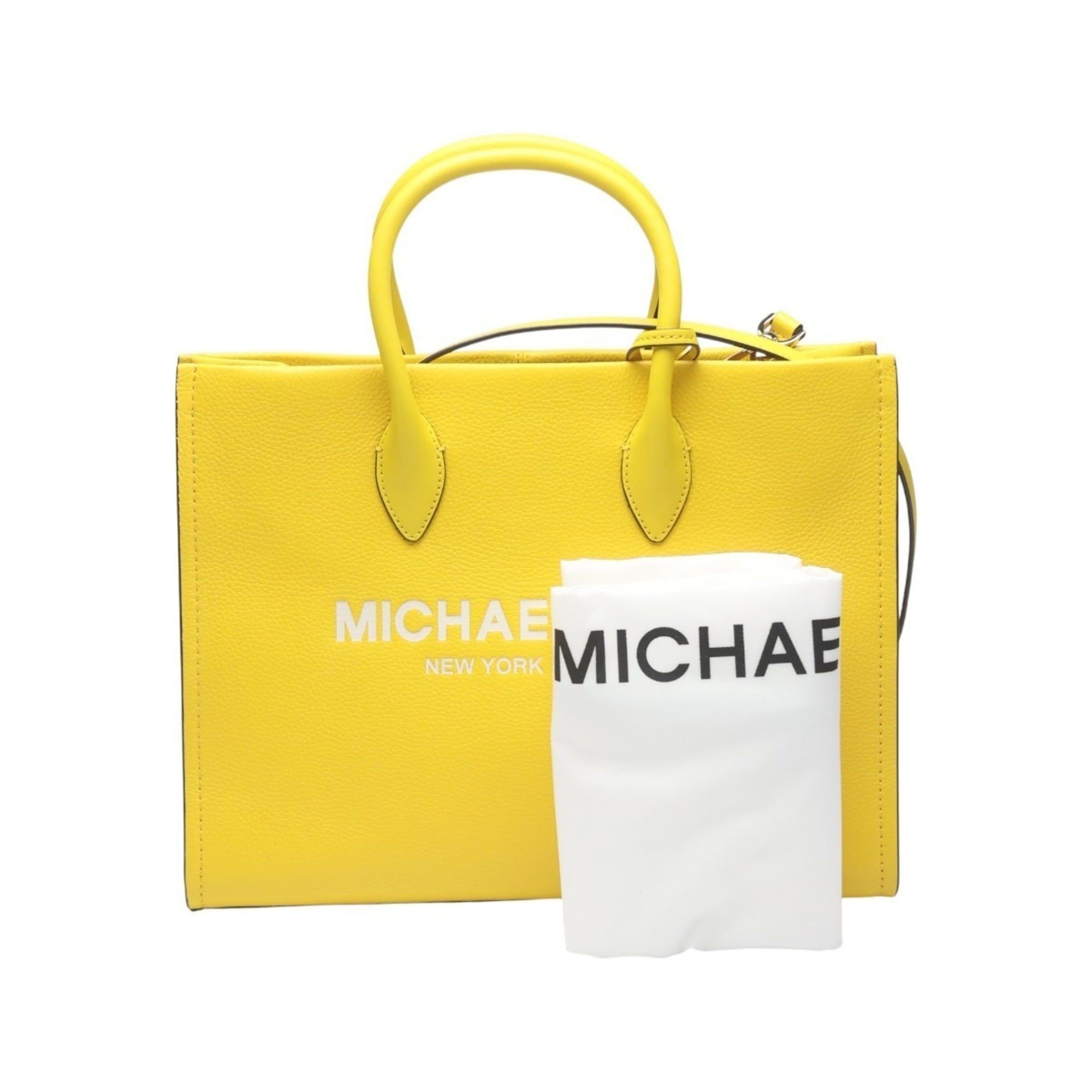Michael Kors Michael Kors handbag shoulder bag in yellow calf leather Size ONE SIZE - 1 Thumbnail
