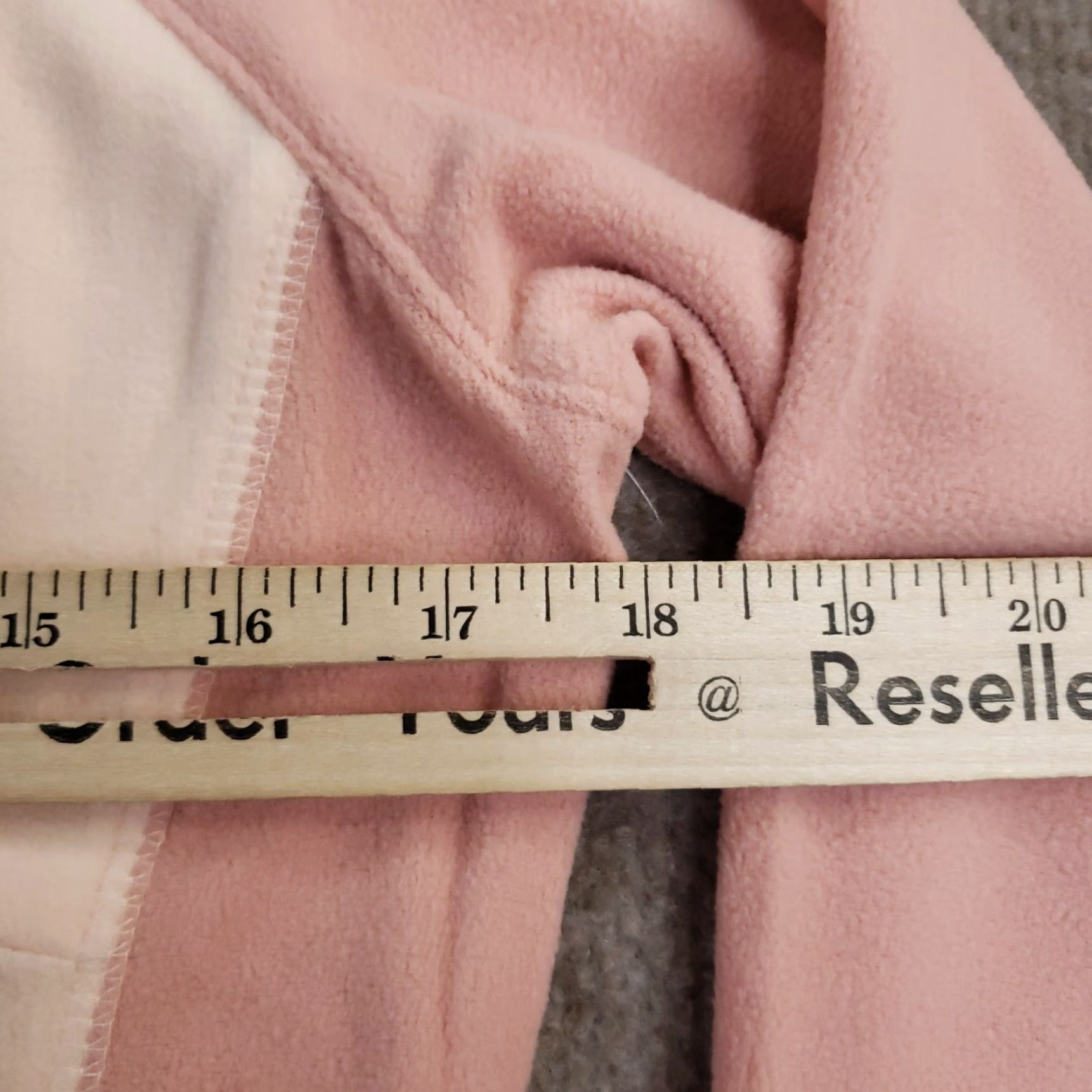 Pinko Columbia Fleece Pullover Sweater Womens Small Pink Lightweight Crew Neck Long Sleeve Size S / US 4 / IT 40 - 3 Thumbnail