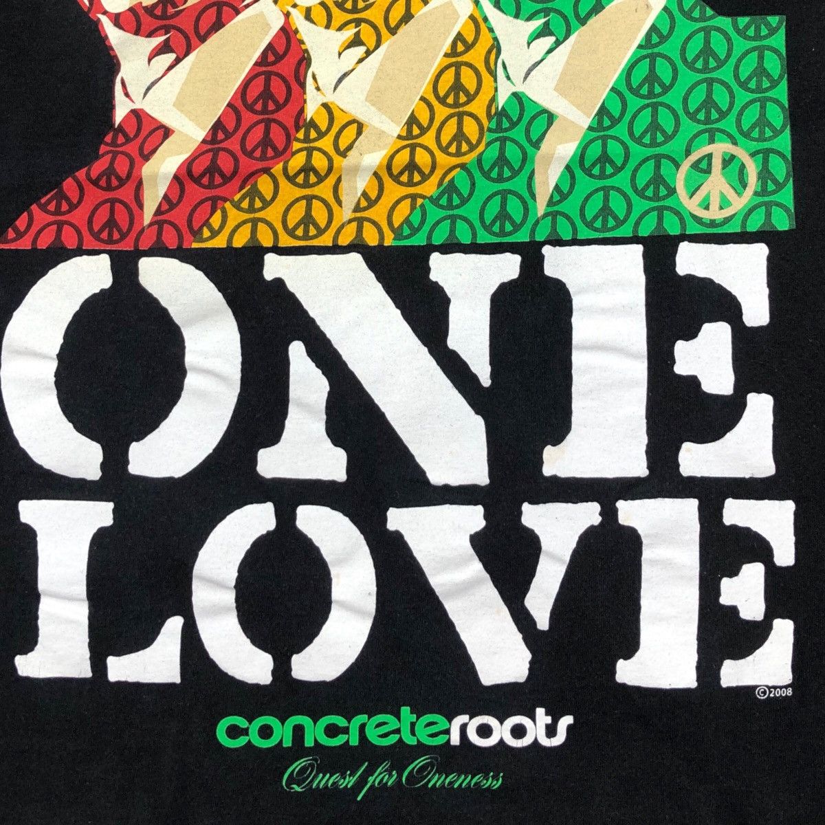 Other Y2K Obama One Love Concrete Roots Tee Shirt Big Logo Size M Size US M / EU 48-50 / 2 - 2 Thumbnail