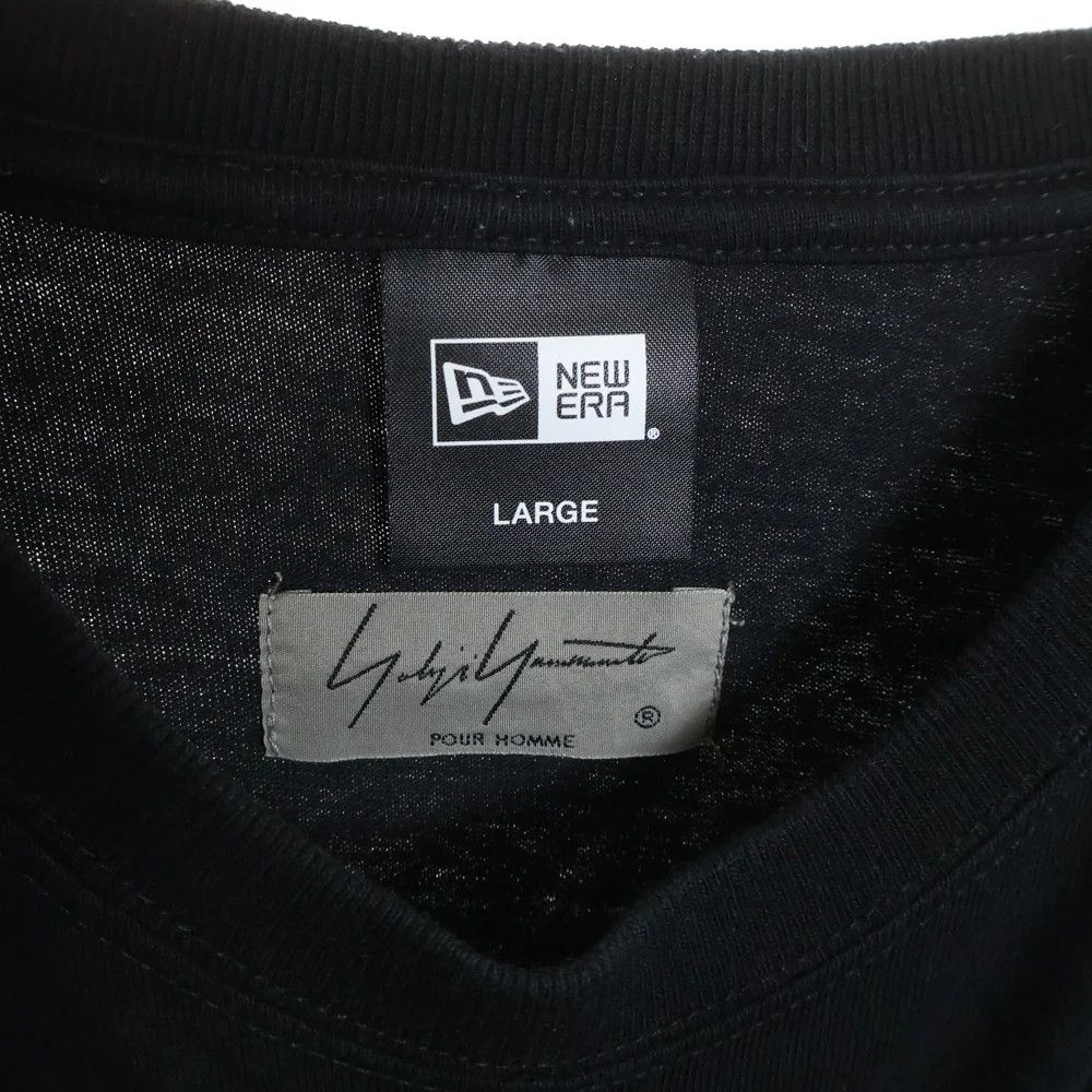 Yohji Yamamoto Yohji Yamaha POUR HOMME x New Era logo short sleeve T-shirt Size US L / EU 52-54 / 3 - 7 Thumbnail