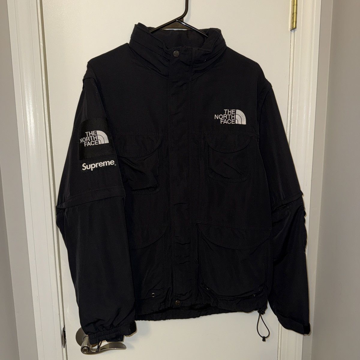 Supreme × The North Face Supreme TNF Cargo Jacket Black | Grailed