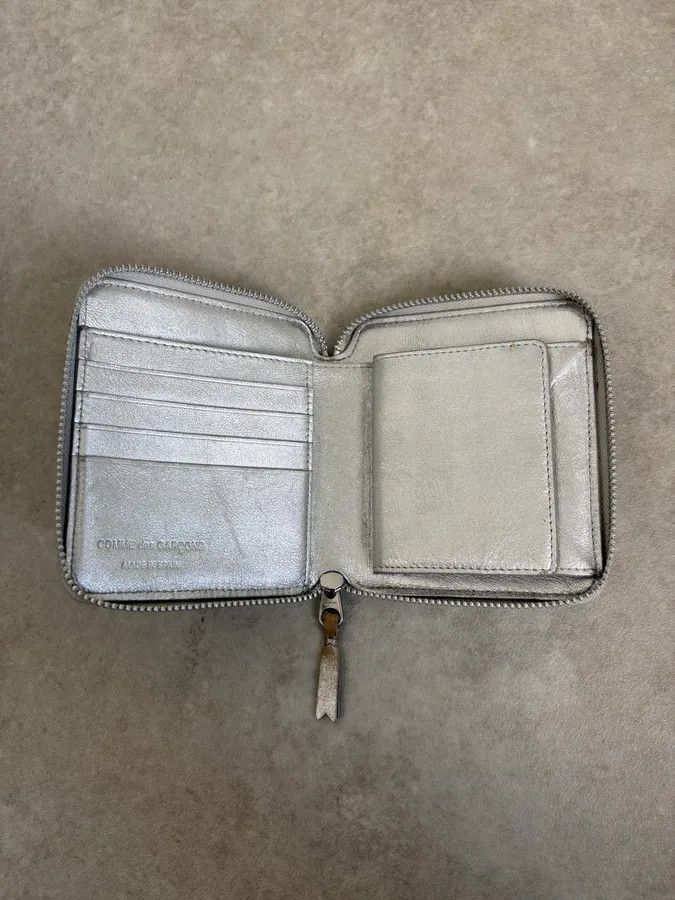 Comme des Garcons 2000s Comme des Garçons Geometric Shapes Silver Wallet Size ONE SIZE - 3 Thumbnail