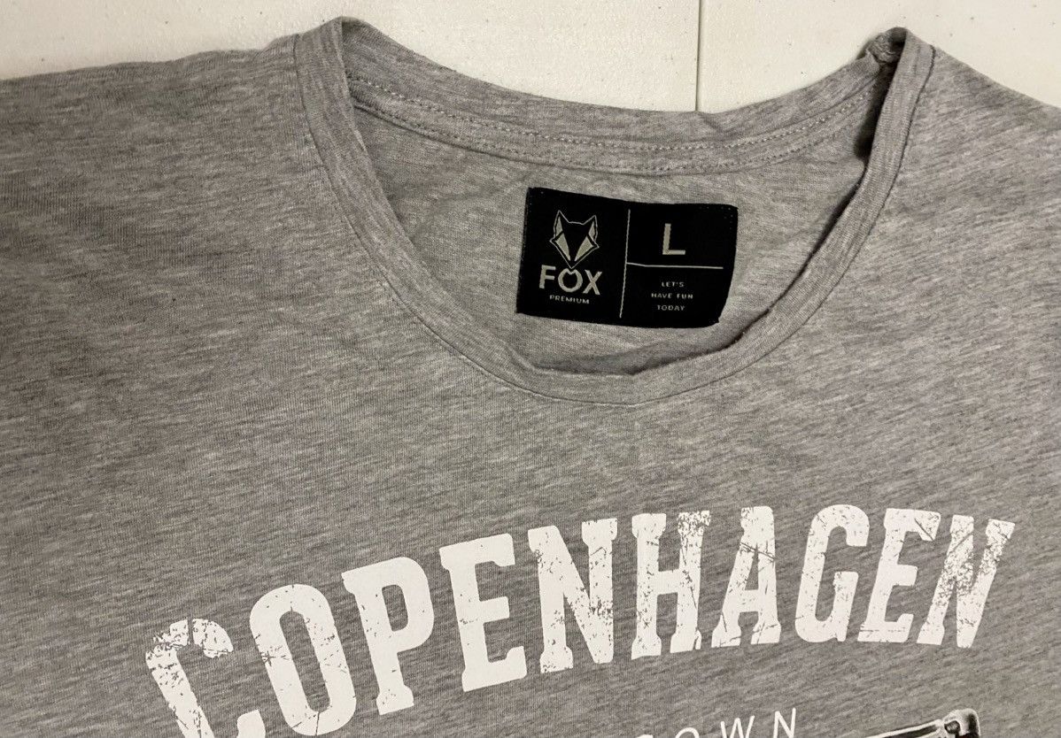 Other Men’s Fox Premium Amsterdam Biketown Crewneck Tee L VGC Size US L / EU 52-54 / 3 - 2 Thumbnail