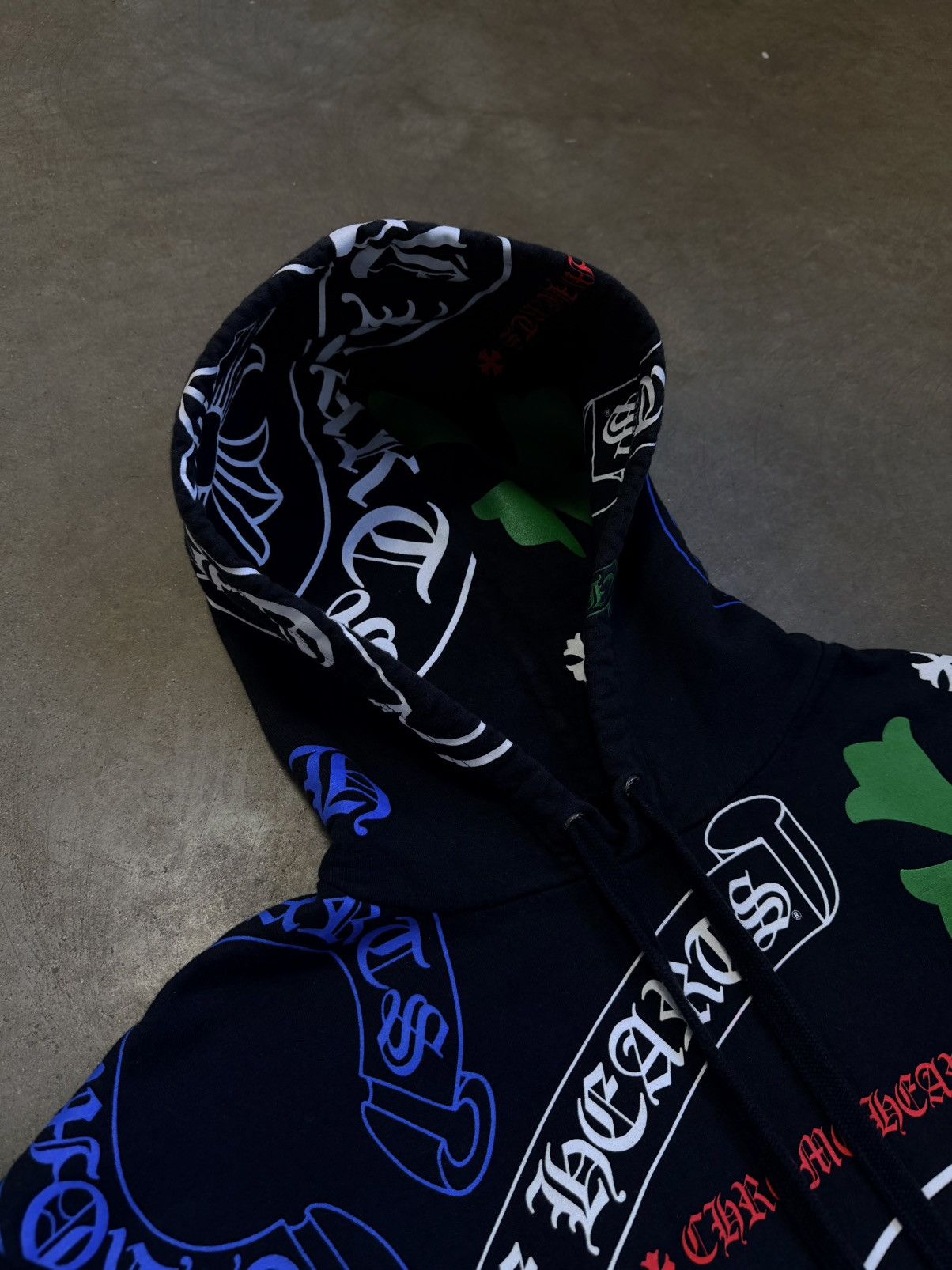 Chrome Hearts Chrome Hearts All Over Print Pull Over Hoodie Size US M / EU 48-50 / 2 - 5 Thumbnail