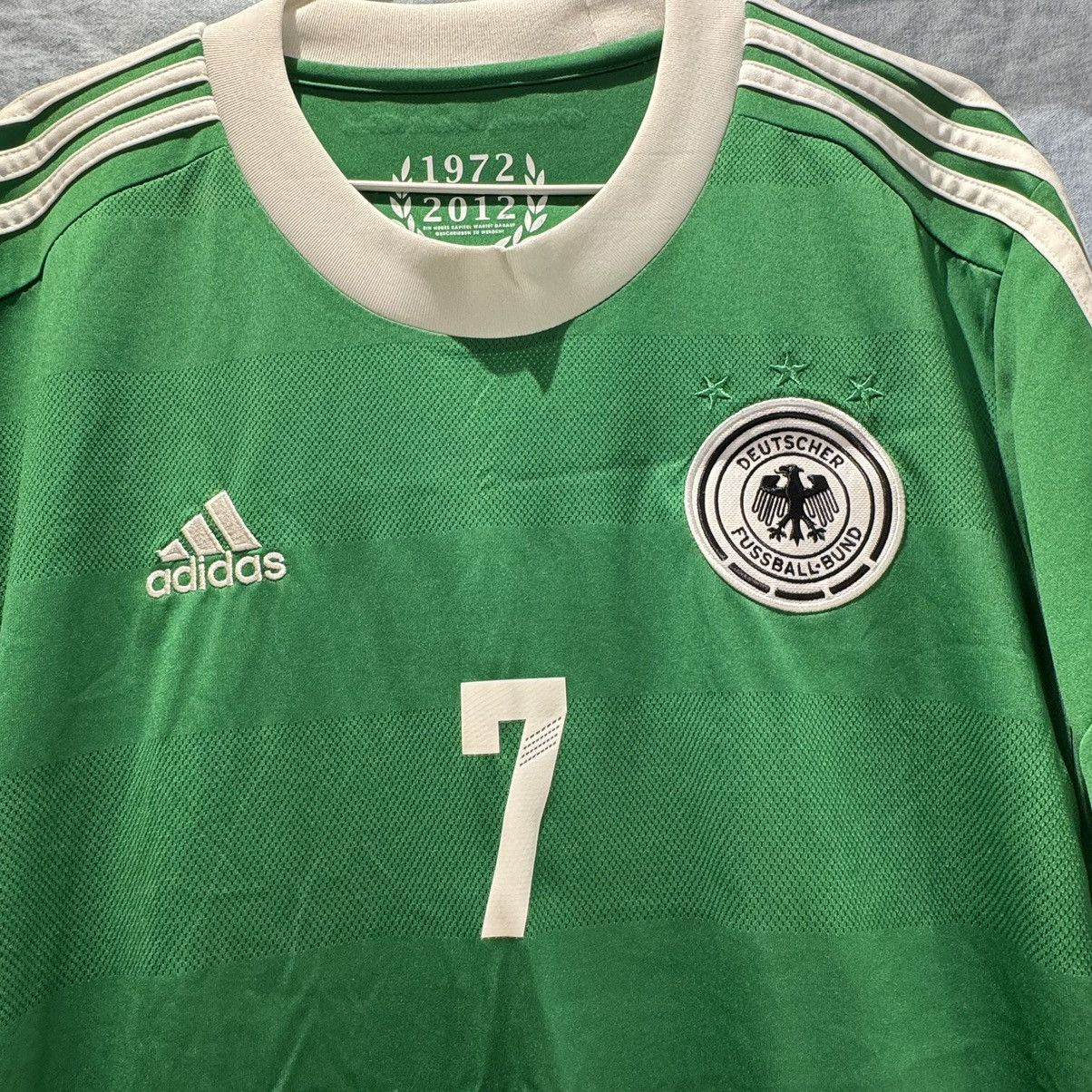 Adidas Germany 12/13 away shirt #7 Schweinsteiger Size US XL / EU 56 / 4 - 3 Thumbnail