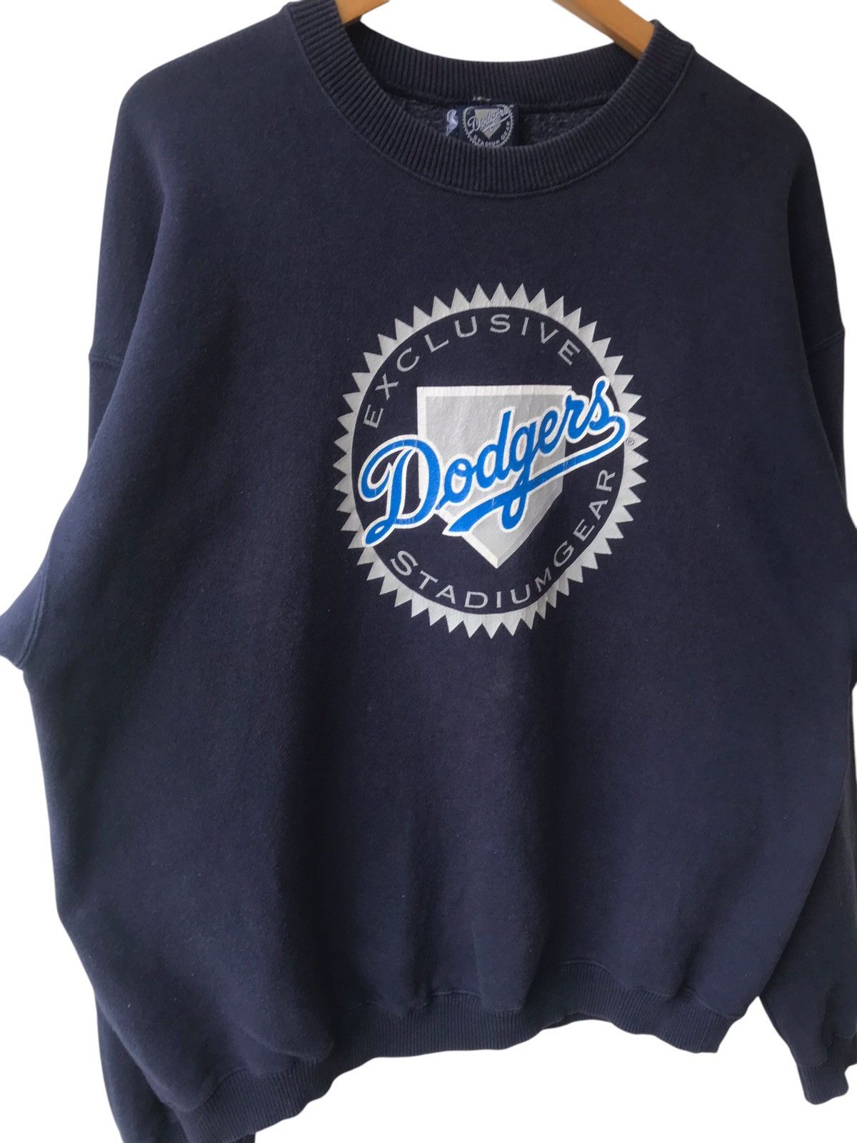 MLB Vintage Dodgers Stadium Gear Sun Faded Sweatshirt Size US L / EU 52-54 / 3 - 2 Thumbnail