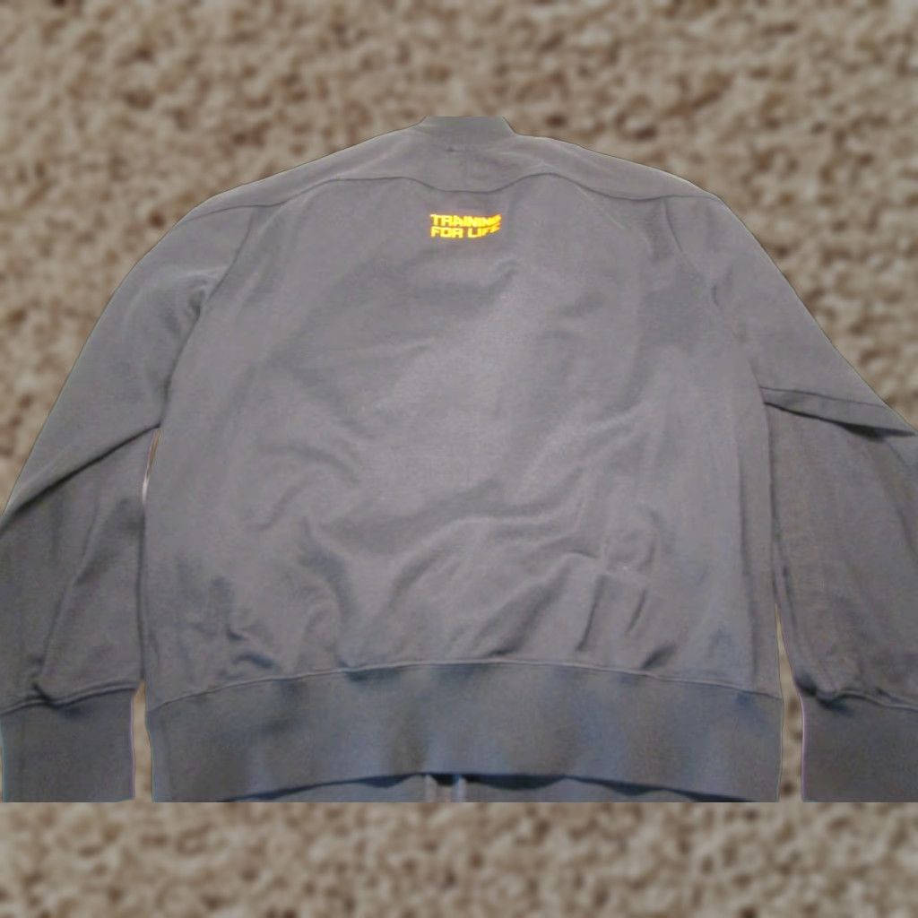 Nike Nike Mens L Track Jacket Black Outerwear Zip Pockets Solid Long Sleeve Jacket Mens Size US L / EU 52-54 / 3 - 1 Thumbnail