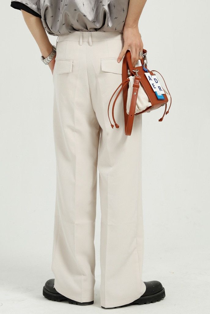 Designer × Japanese Brand Casual loose straight trend solid color trousers Size US 32 / EU 48 - 3 Thumbnail