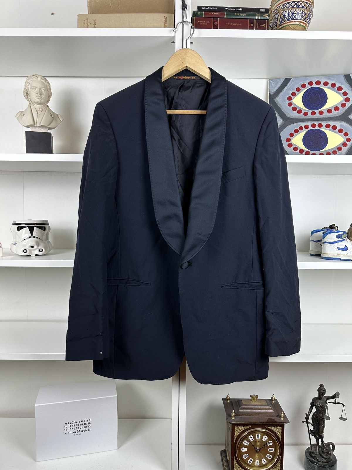 vintage Yves Saint Laurent タキシード ジャケット S vintage Yves Saint Laurent タキシード ジャケット S Vintage 80s YSL