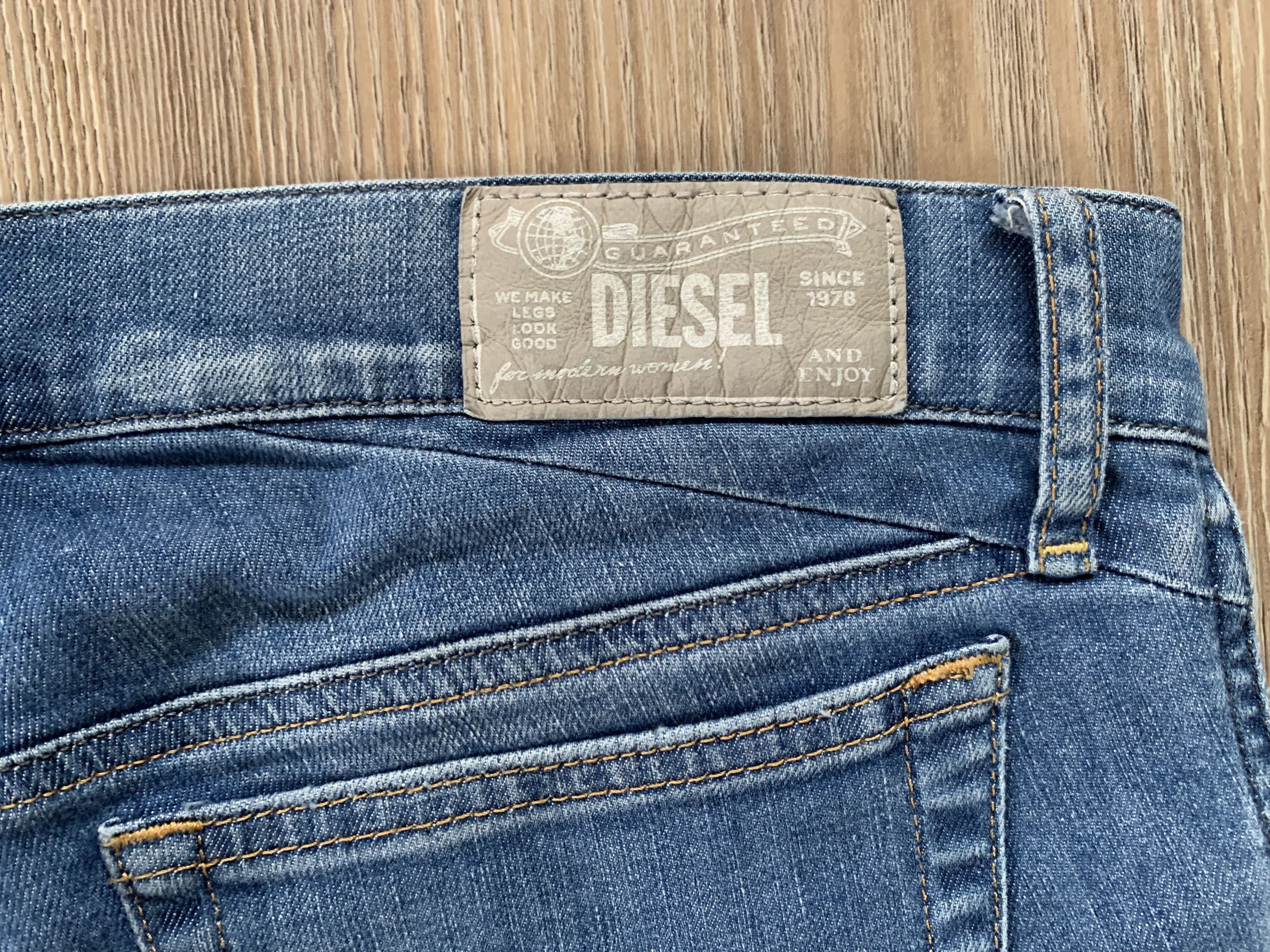 Diesel × Vintage Vintage Diesel Getlegg Slim Skinny Stretch Womens Jeans Size 26" / US 2 / IT 38 - 7 Thumbnail