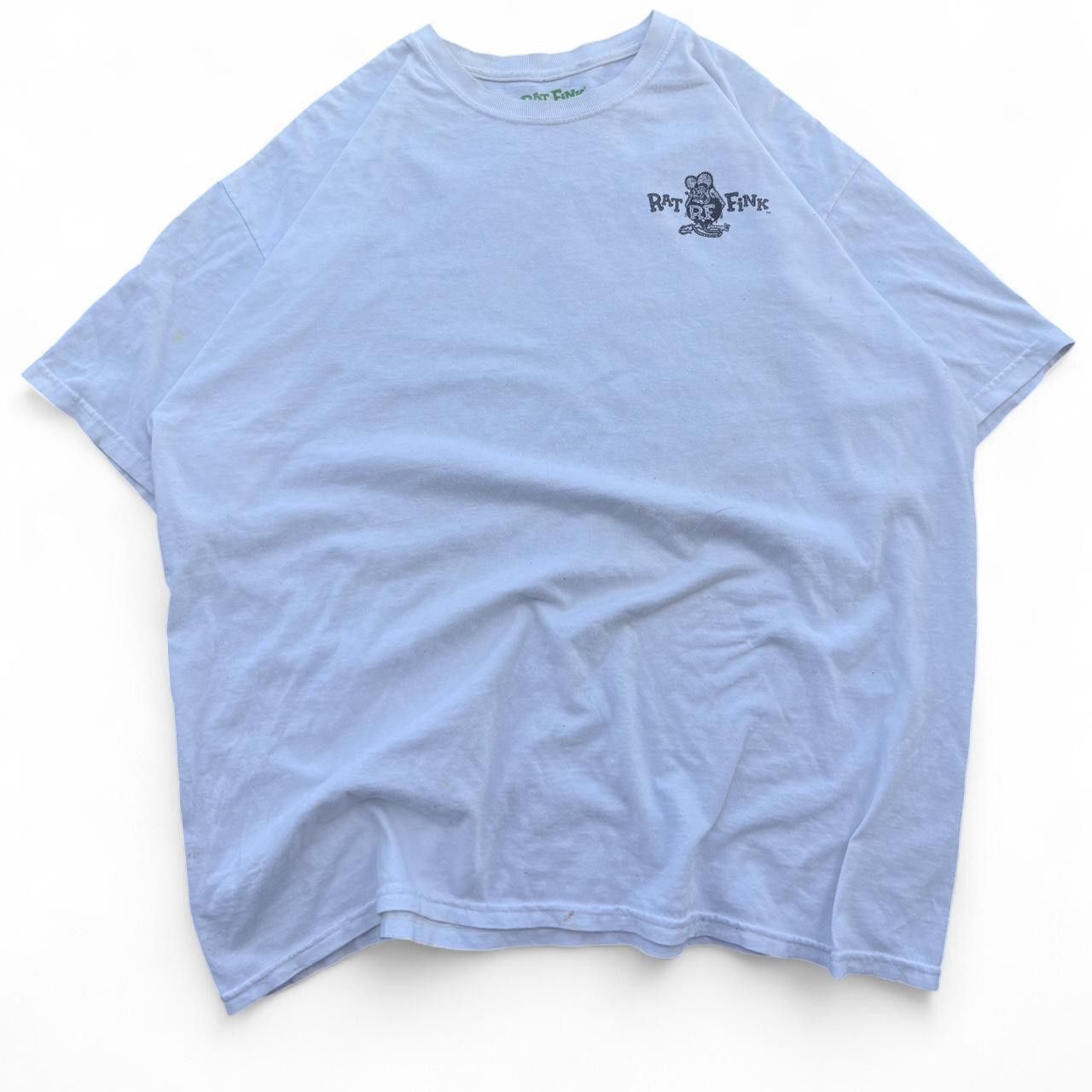 Other Rat Fink XL Men’s T-Shirt White Cotton Short Sleeve Tee Size US XL / EU 56 / 4 - 2 Thumbnail