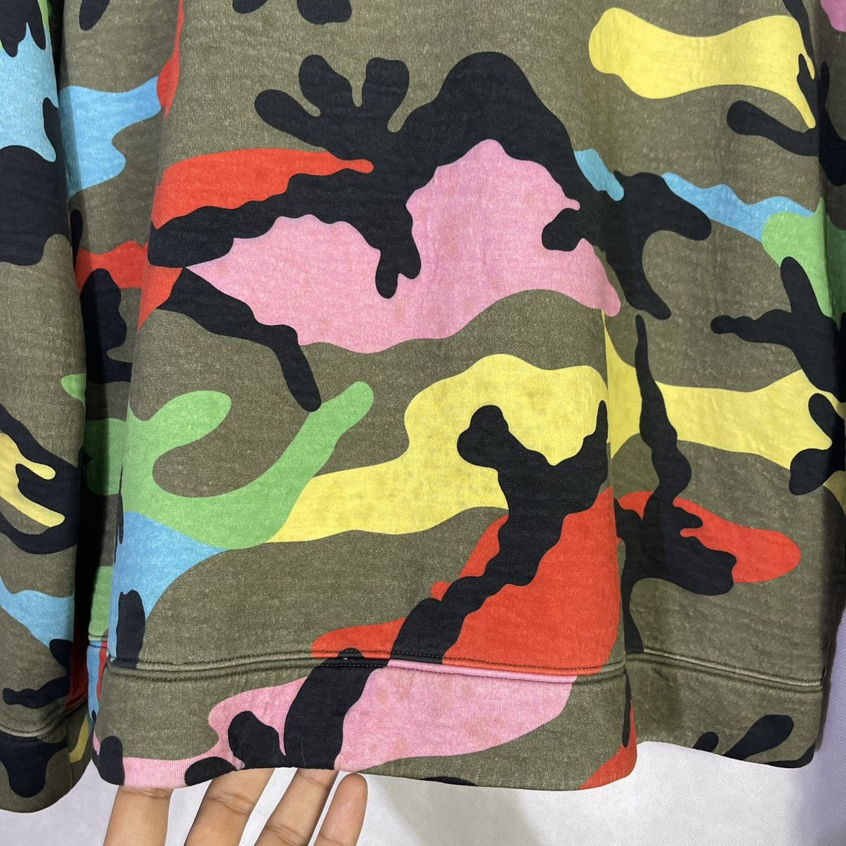 Valentino Valentino Multicolor Camouflage Sweatshirt Size US M / EU 48-50 / 2 - 8 Thumbnail