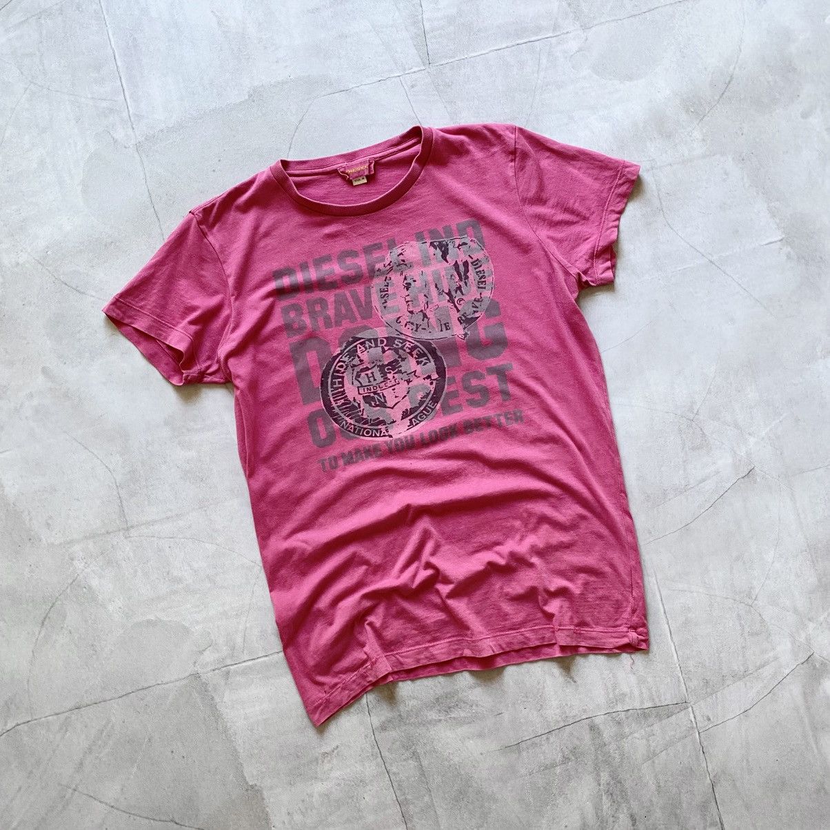 Diesel Diesel Vintage Big Logo Distressed Emblem Y2K T-shirt Size US M / EU 48-50 / 2 - 1 Thumbnail