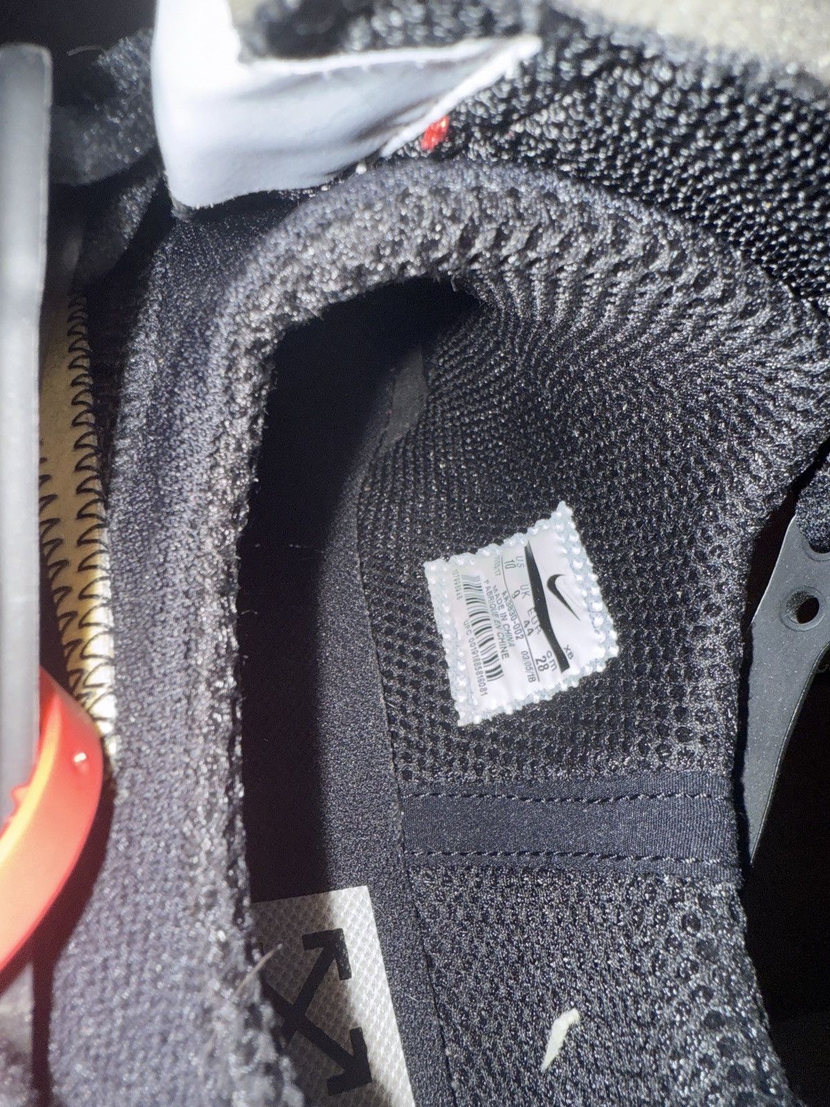 Nike × Off-White Black OFF WHITE prestos Size US 10 / EU 43 - 7 Thumbnail