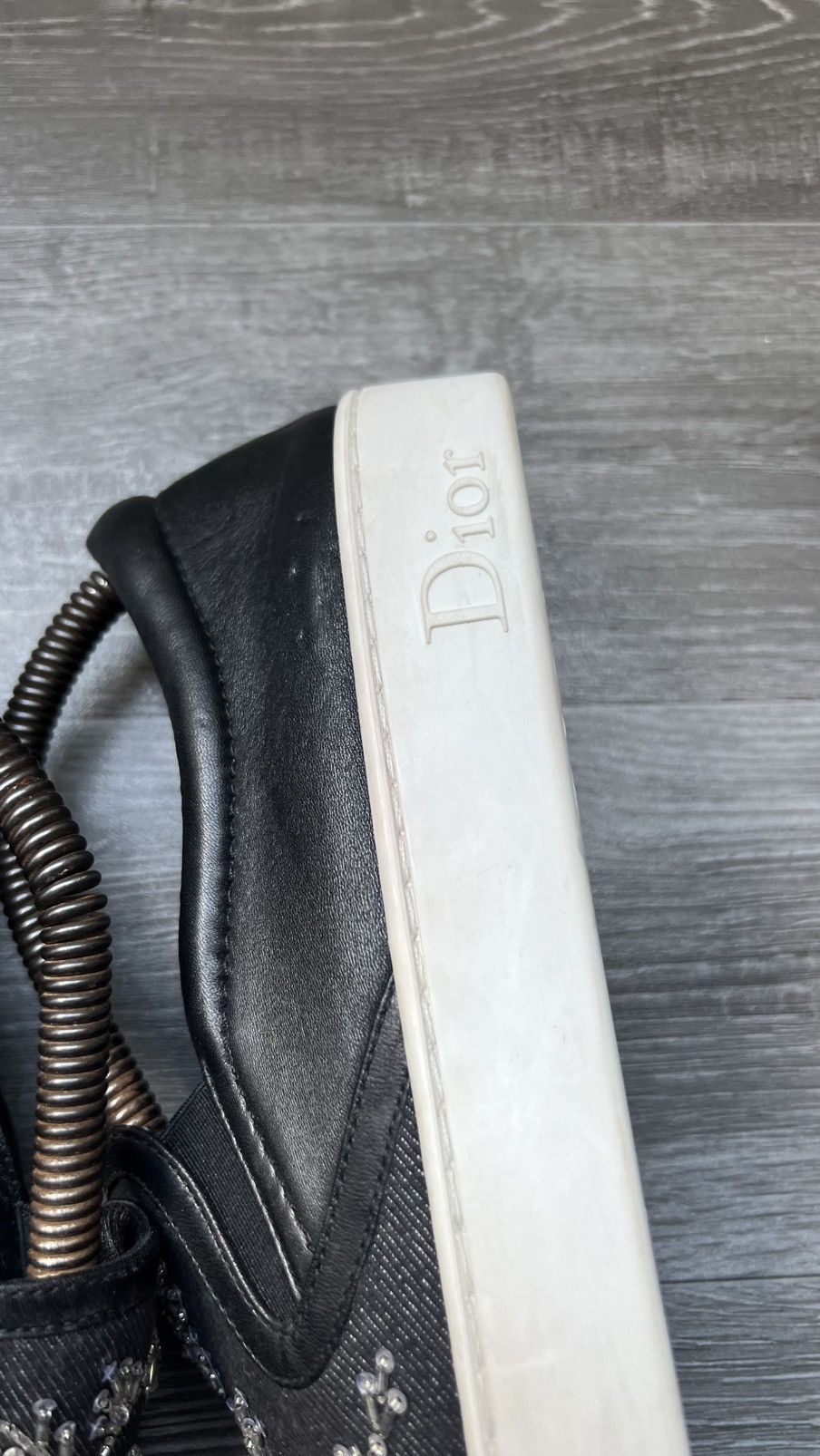 Dior Dior indigo crystal embelishment Size US 9.5 / IT 39.5 - 5 Thumbnail