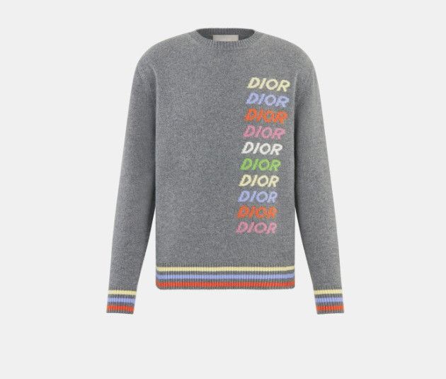 Dior o1w1db11025 413M649 Sweater Vest in Grey Size US M / EU 48-50 / 2 - 1 Thumbnail