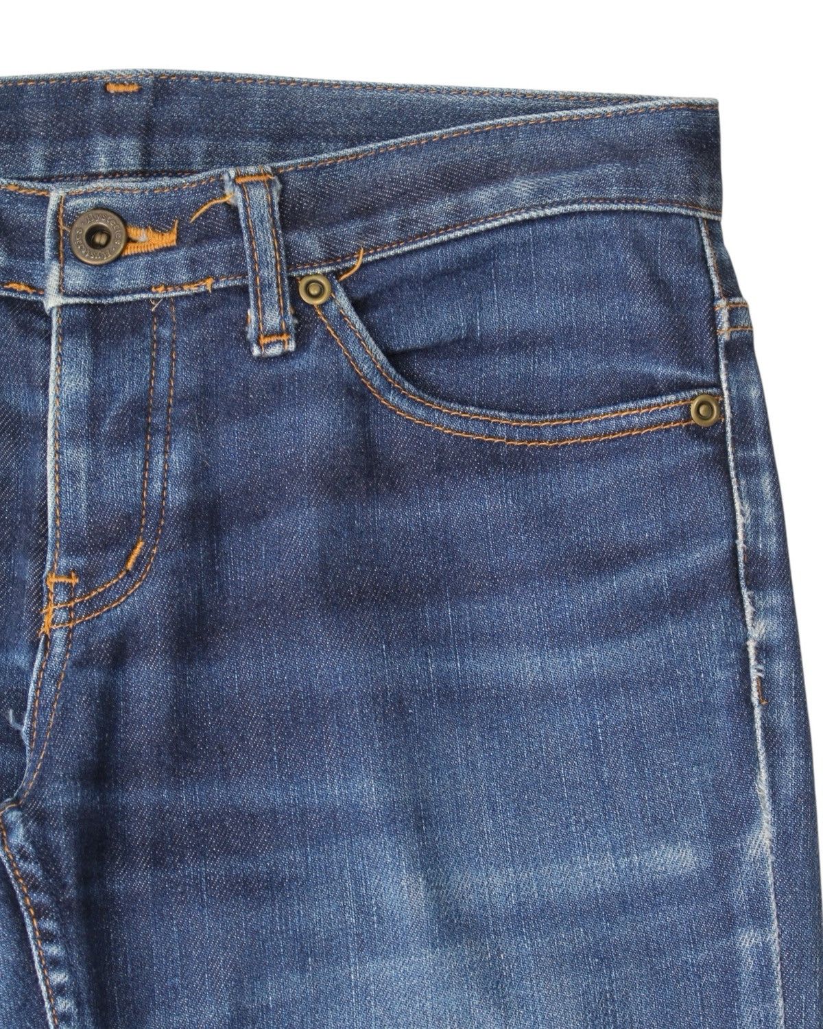 Hysteric Glamour 2000S HYSTERIC GLAMOUR RAW BLUE STRAIGHT DENIM JEANS Size US 28 / EU 44 - 5 Thumbnail