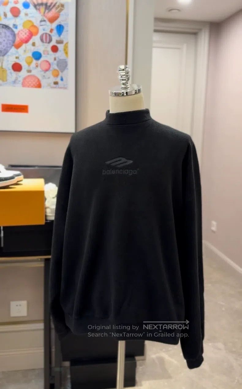 Balenciaga Balenciaga Fleece Sweatshirt, Size M Size US M / EU 48-50 / 2 - 1 Thumbnail