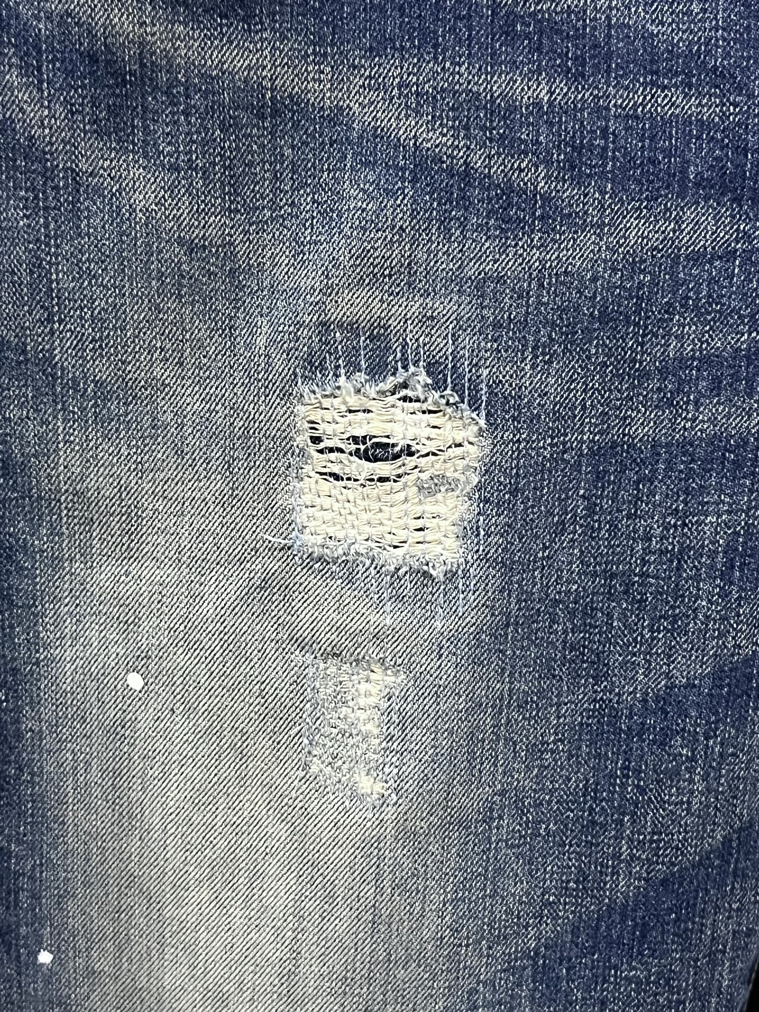 Takeo Kikuchi 🔥Takeo Kikuchi Distressed Japan Denim Paint Splatter Jeans Size US 30 / EU 46 - 5 Thumbnail