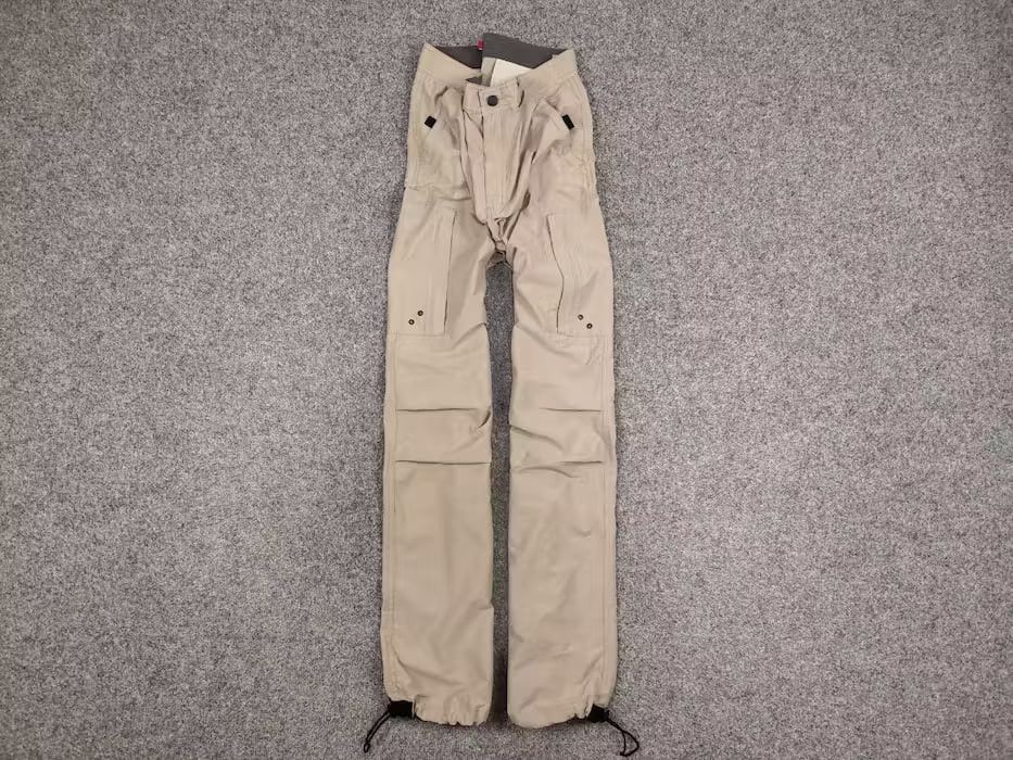 Japanese Brand Vintage 90's Japan parachute Light Beige Cargo Pants Size US 32 / EU 48 - 1 Thumbnail