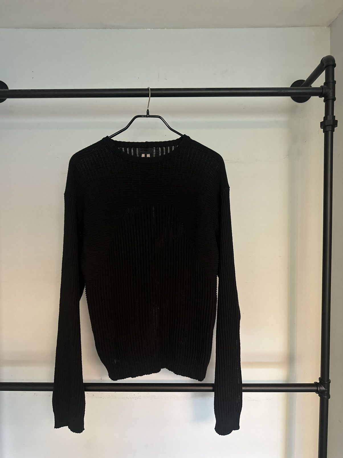 Rick Owens Rick Owens SS23 Edfu Biker Knit Sweater Size Large