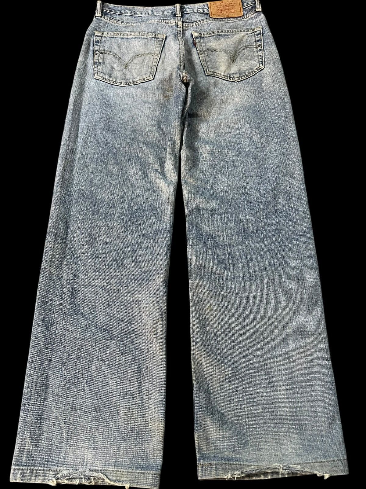 Levi's Vintage Levi’s 533 Distress Faded Denim Jean Size US 31 - 2 Thumbnail