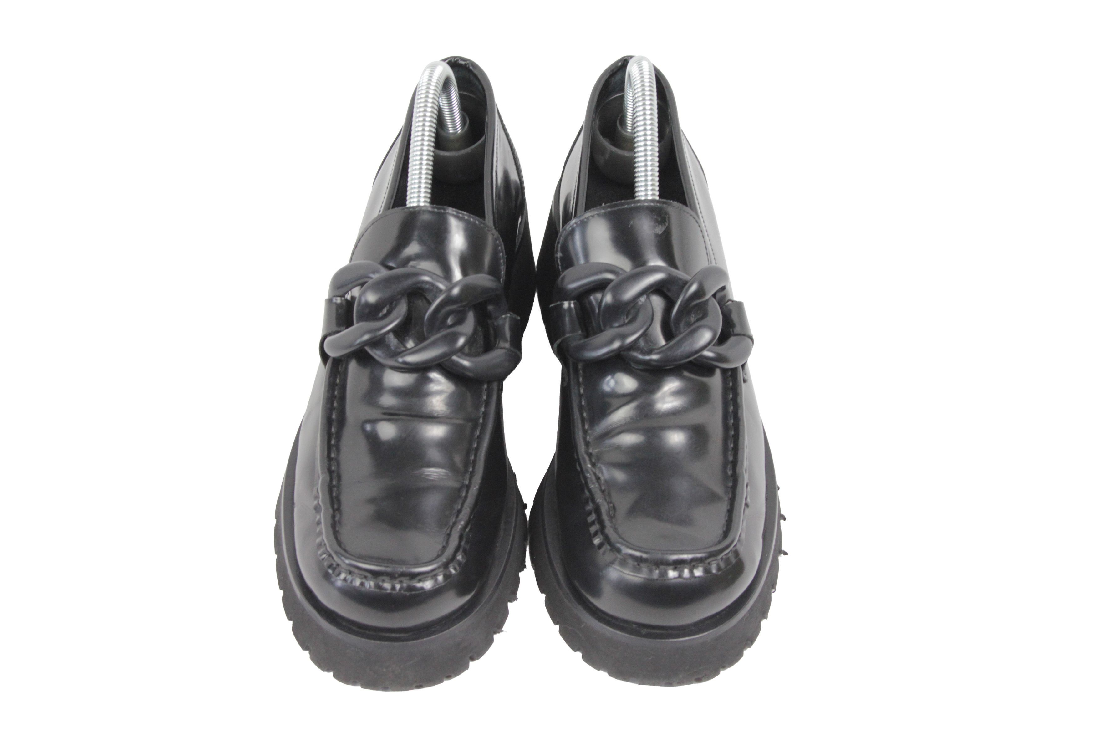 Japanese Brand Poesie Veneziane Ultra Light Chain Application Loafers Size US 10 / IT 40 - 7 Thumbnail
