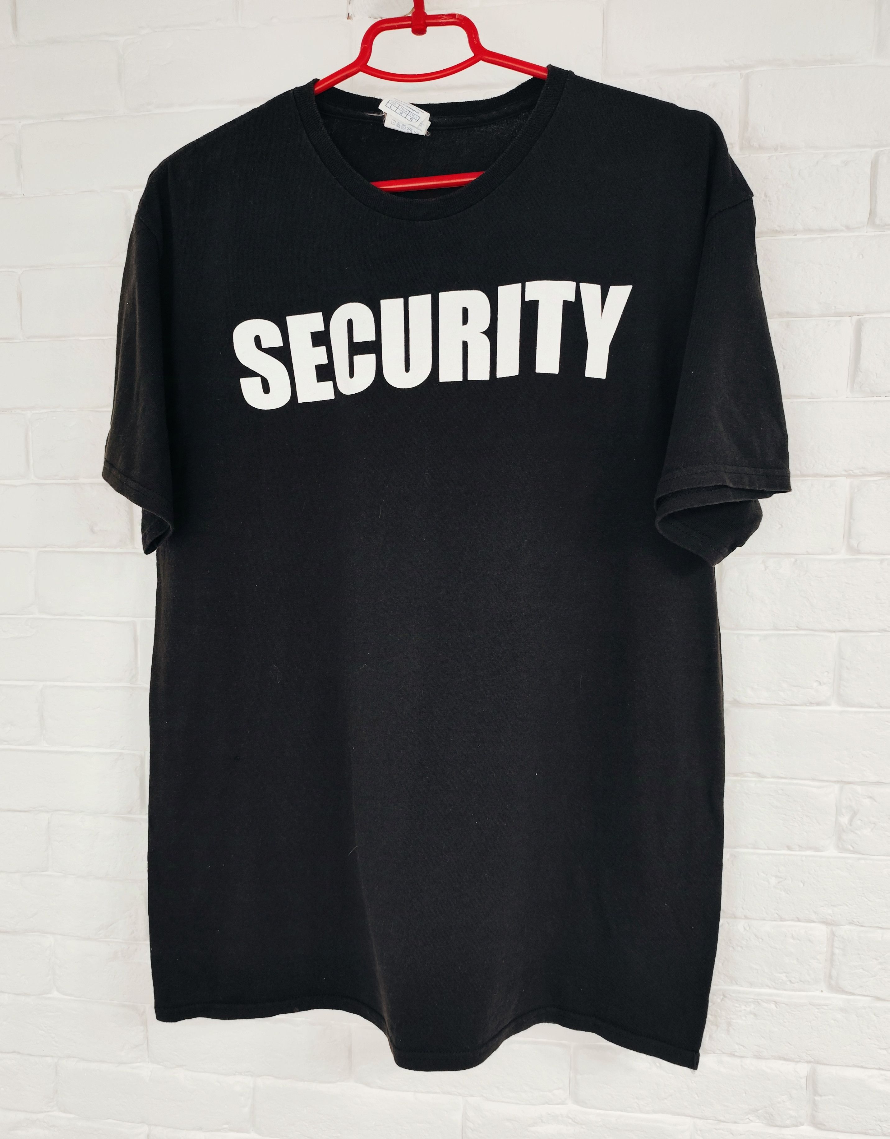 Japanese Brand × Vintage Vintage Faded Security T-Shirt Kanye West Style Size US L / EU 52-54 / 3 - 1 Thumbnail