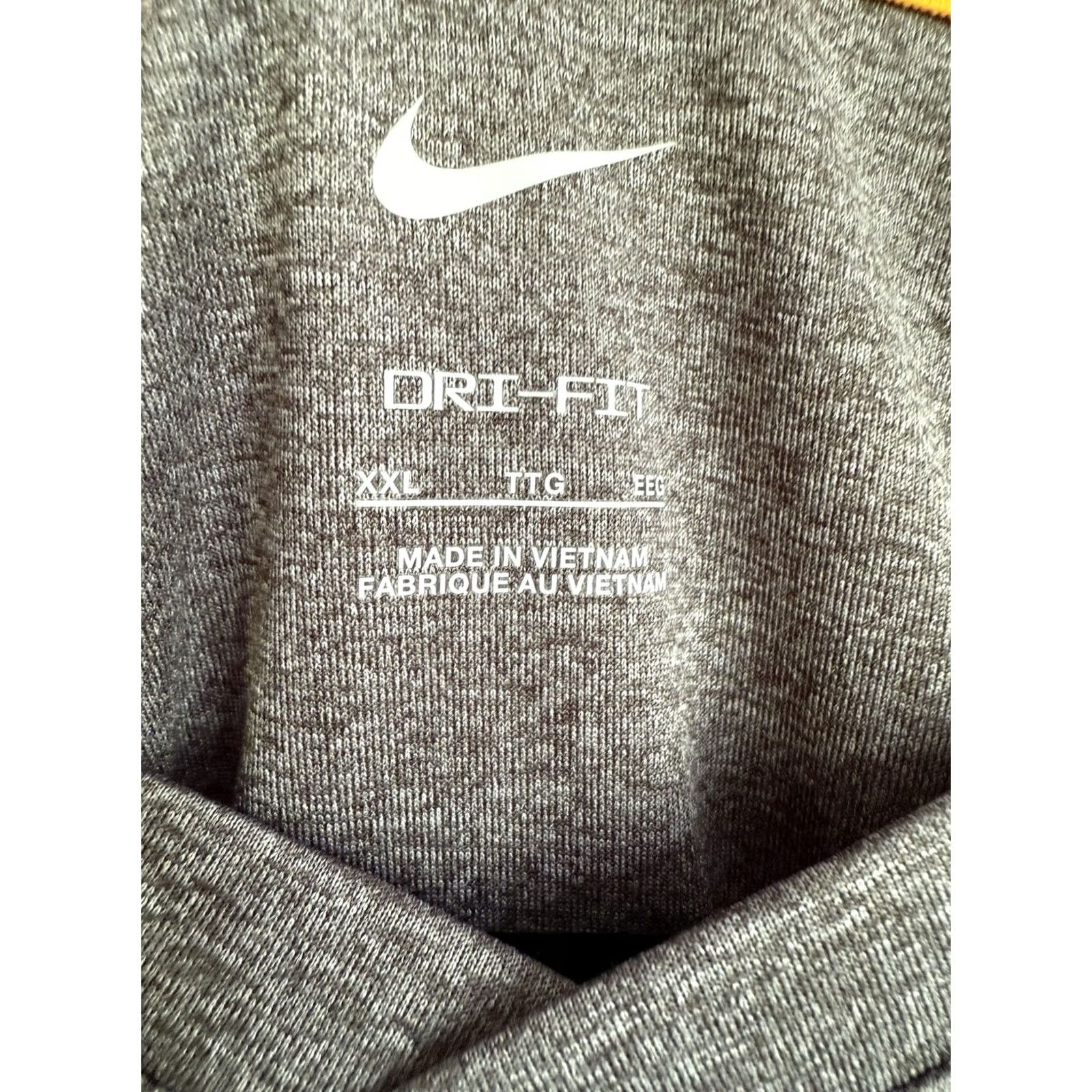 Nike Nike Hawkeyes Dri-Fit Long Sleeve Shirt 2XL Gray Mens Football Basketball Sport Size US XXL / EU 58 / 5 - 7 Thumbnail