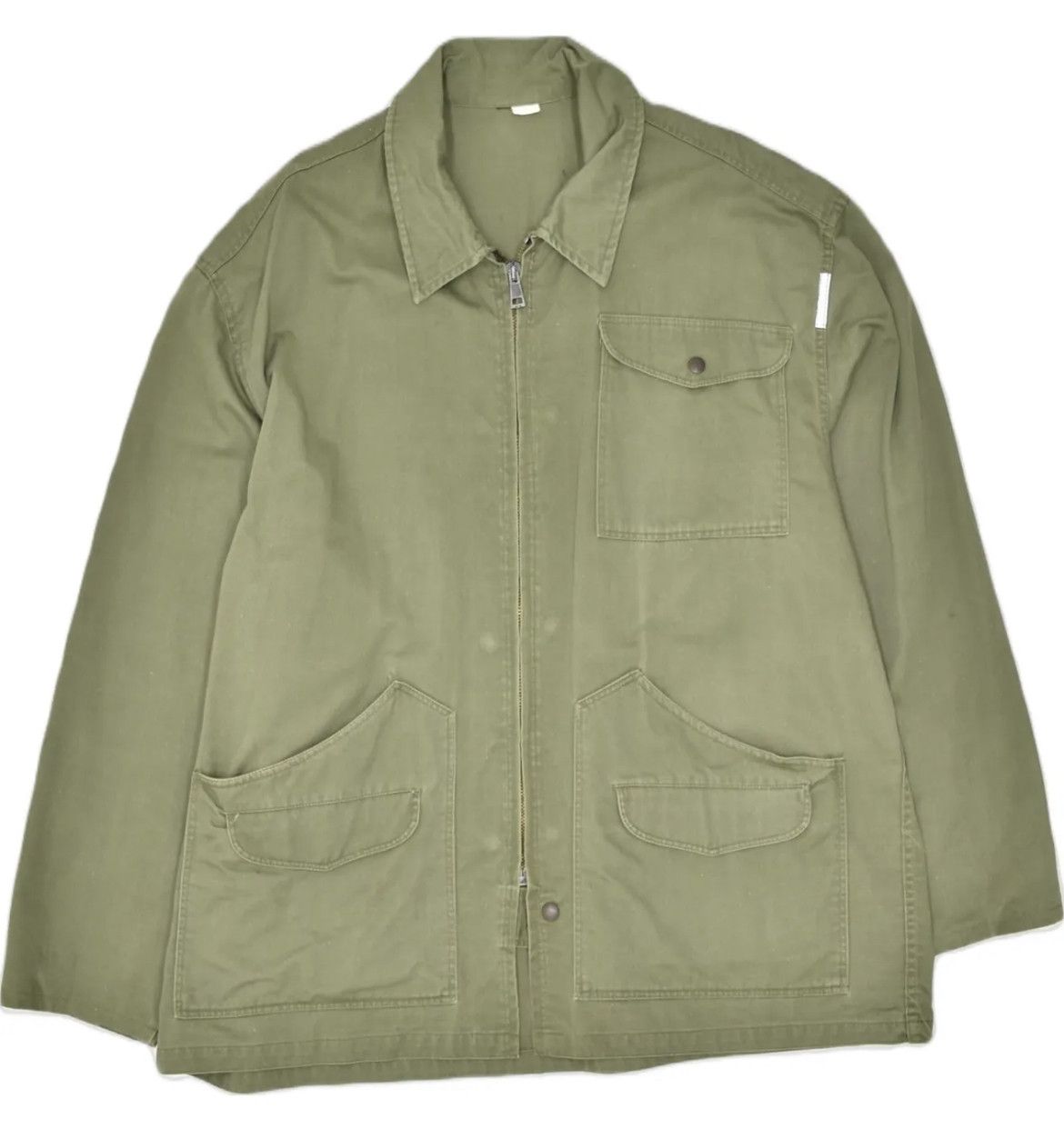 image of Archival Clothing x Italian Designers Vintage Italian Field Jacket in Green, Men's (Size XL)