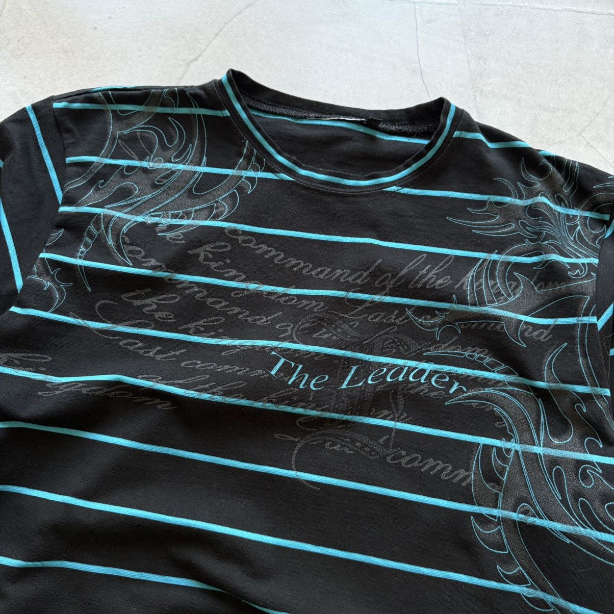 Hysteric Glamour × Undercover Punk Striped Tribal Long Sleeve T Shirt In The Attic Style Size US M / EU 48-50 / 2 - 4 Thumbnail