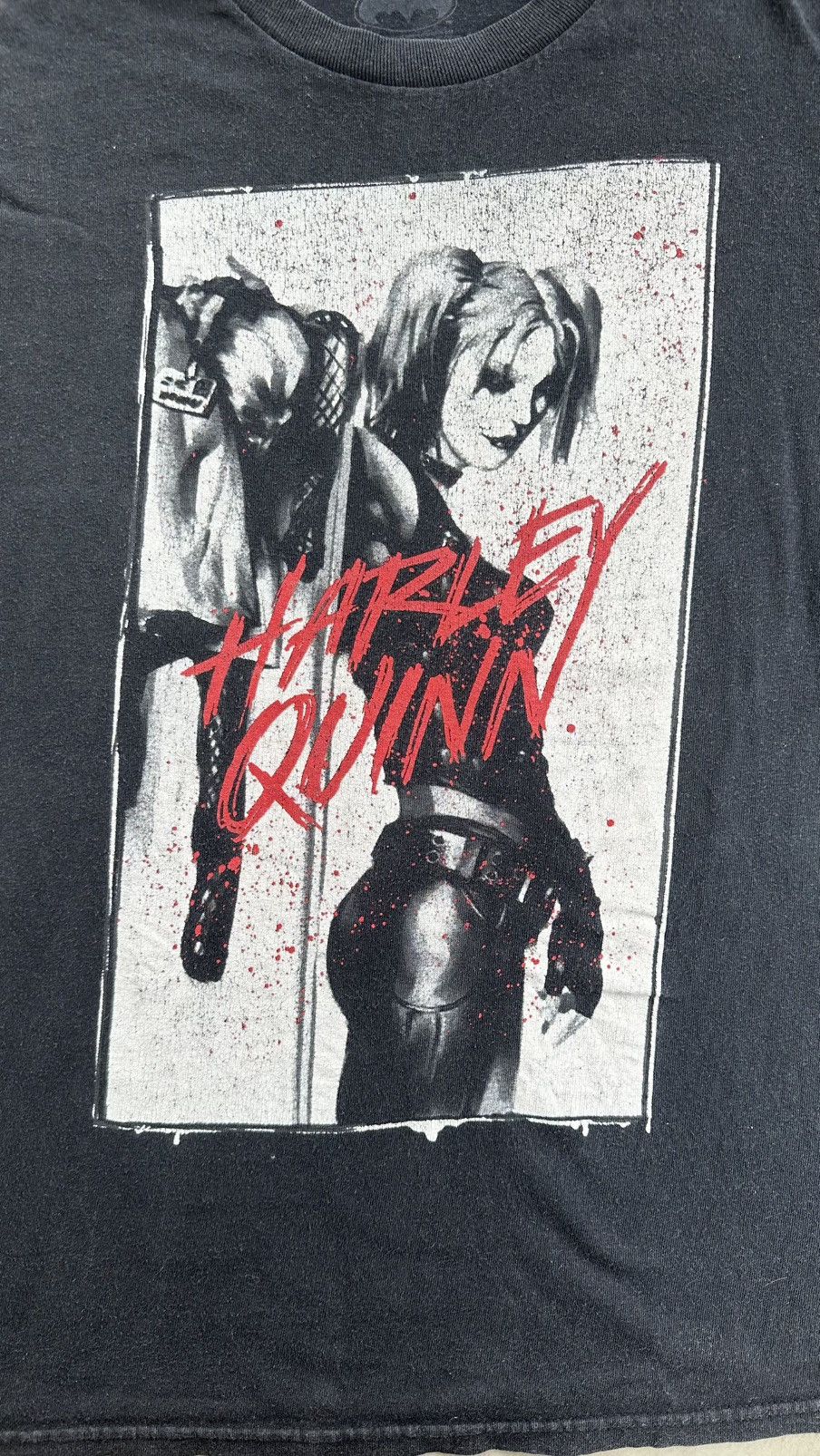 DC Comics DC COMICS BATMAN HARLEY QUEEN WELL FADED TEE Size US XL / EU 56 / 4 - 2 Thumbnail