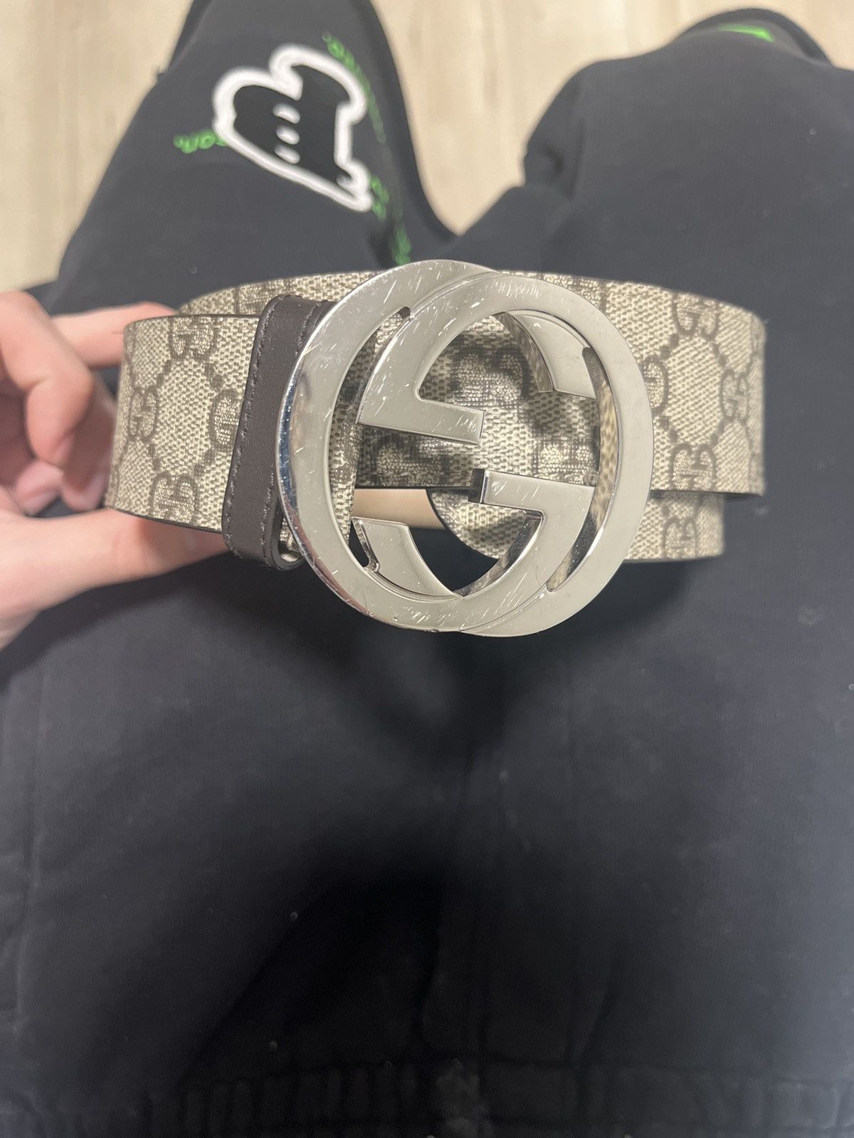 Gucci GG Supreme belt Size 30 - 2 Thumbnail