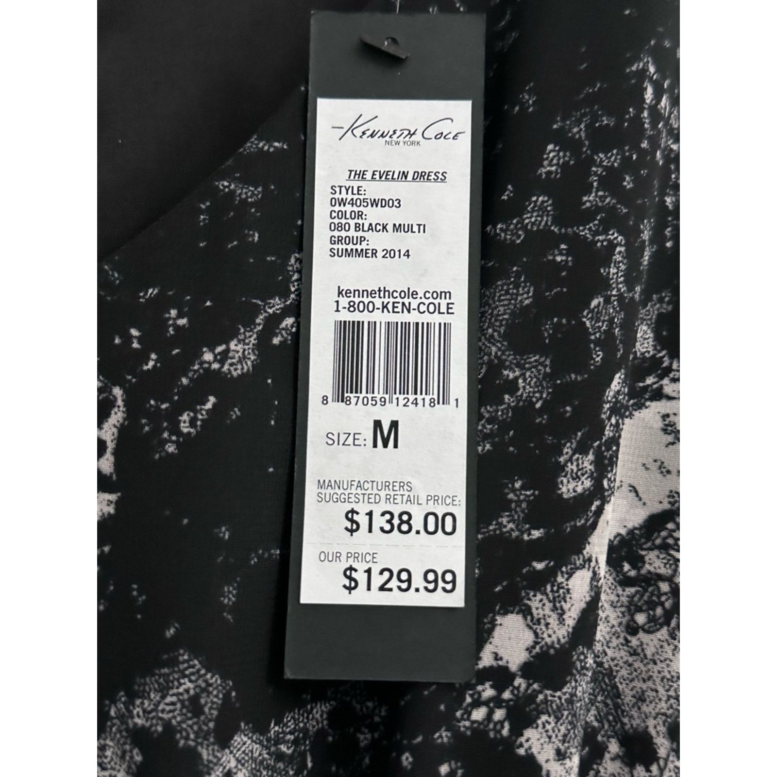 Kenneth Cole Kenneth Cole Evelin Hi Low Ruffle Dress Women M Black Size M / US 6-8 / IT 42-44 - 2 Thumbnail