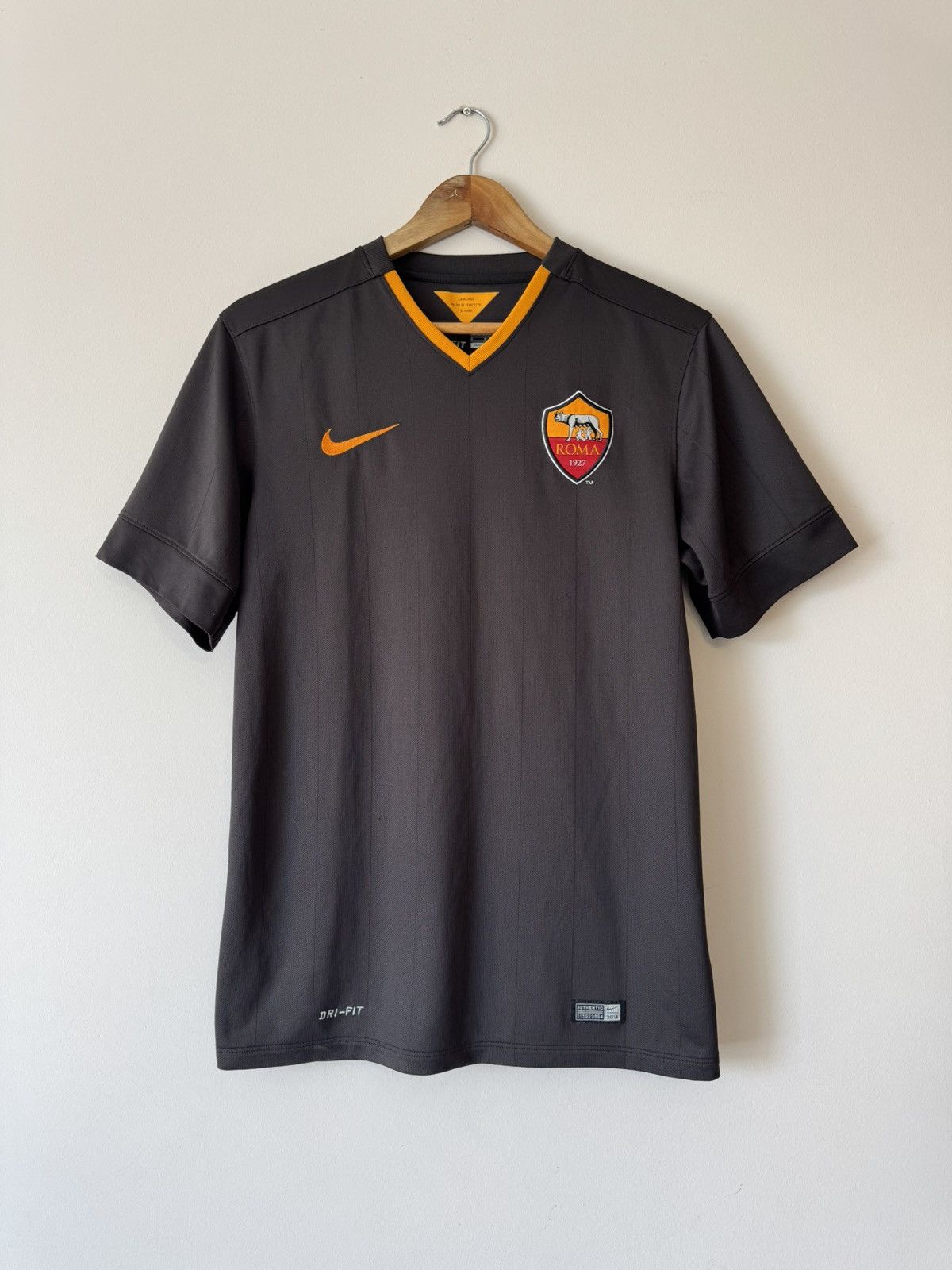 Nike Roma 2014-2015 Third Soccer Jersey Nike Football Shirt Kit Size US S / EU 44-46 / 1 - 1 Thumbnail